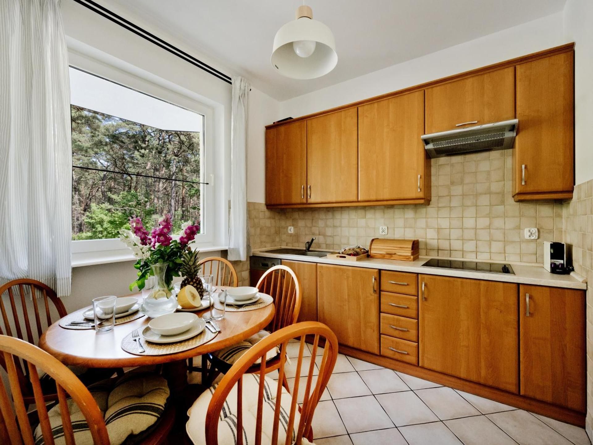 One-Bedroom Apartment with Garden View