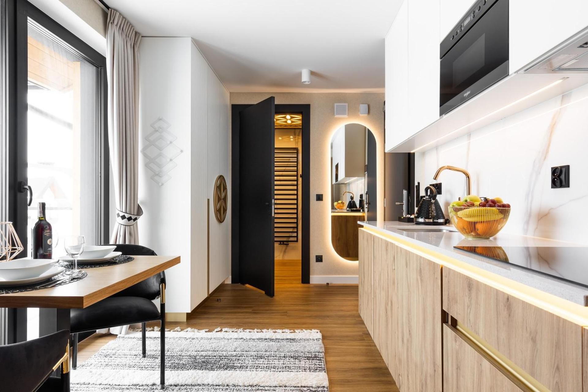 Studio with Balcony