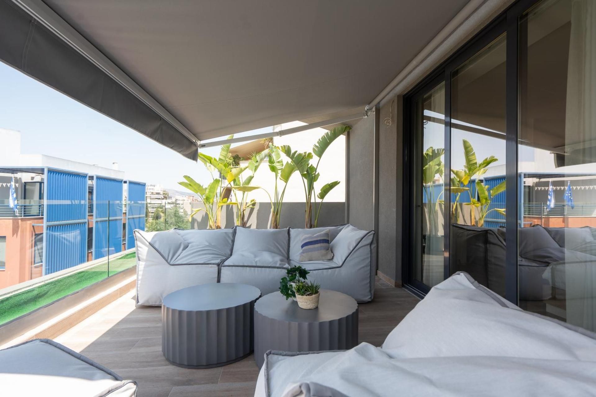 Three-Bedroom Premium Apartment with Acropolis View