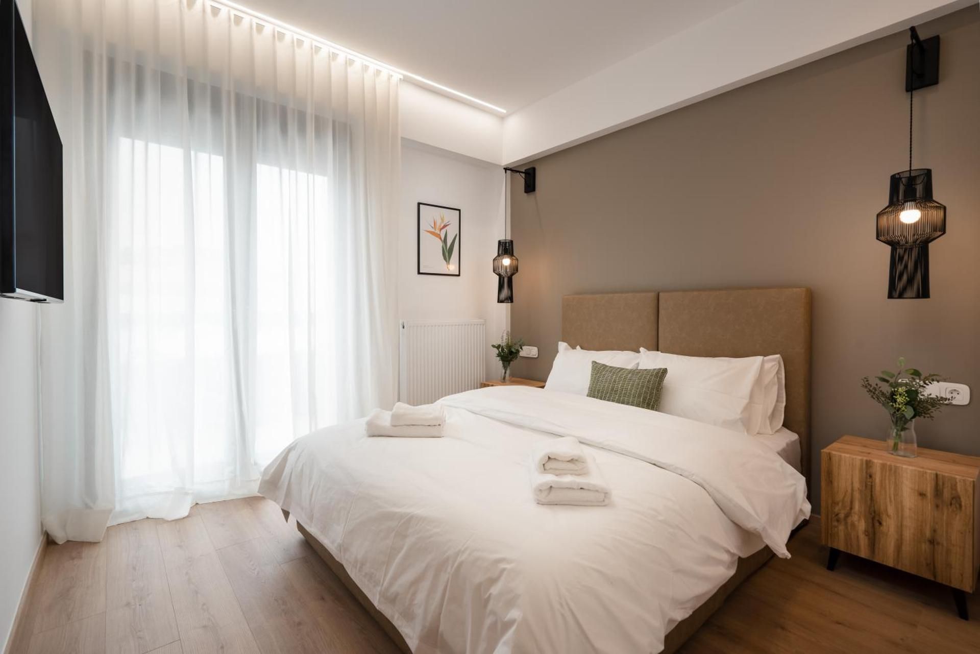 Three-Bedroom Premium Apartment with Balcony