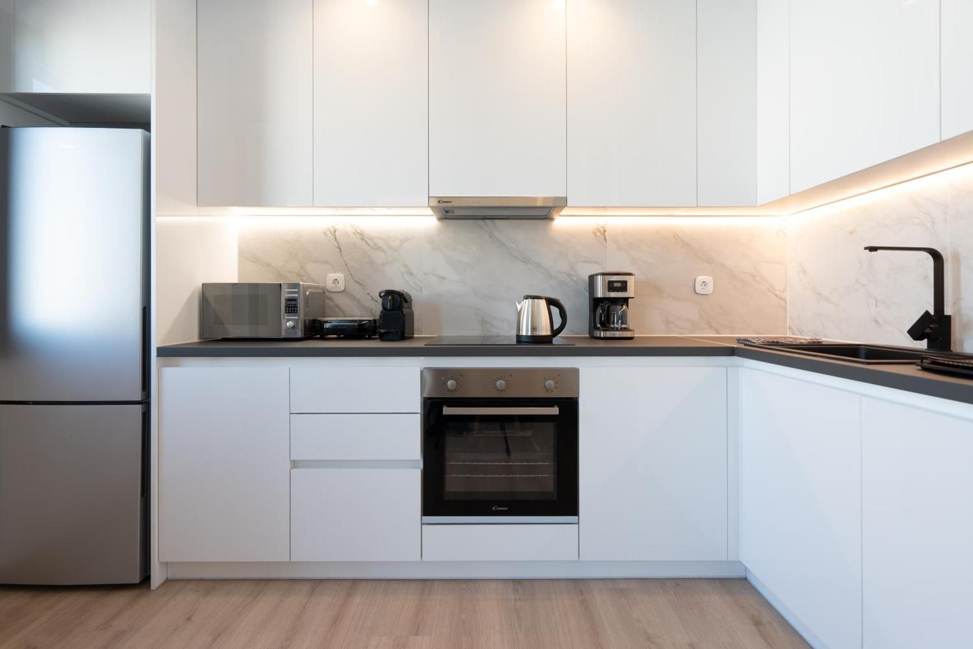 Three-Bedroom Premium Apartment with Balcony