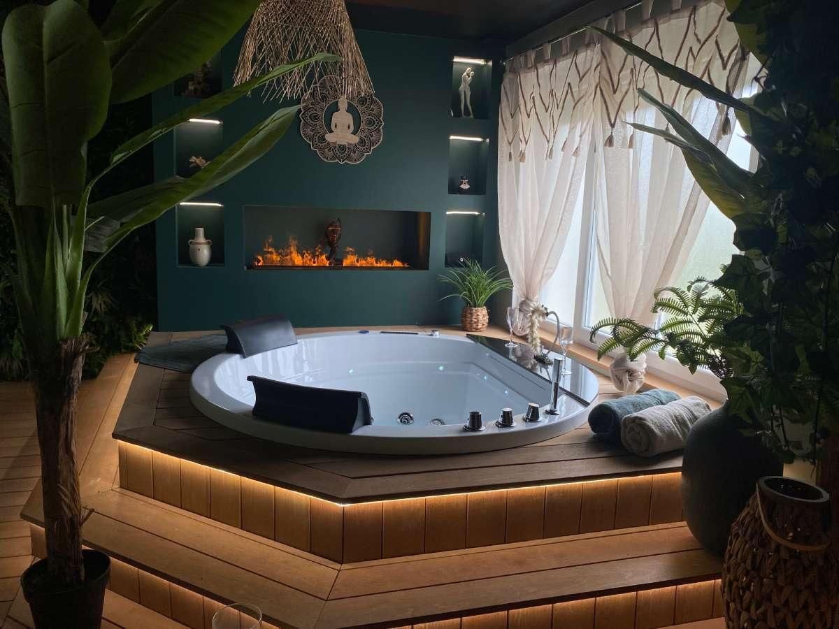 Suite "Nid Boisé"-Suite-Bain à remous-Premium-Vue sur Rue