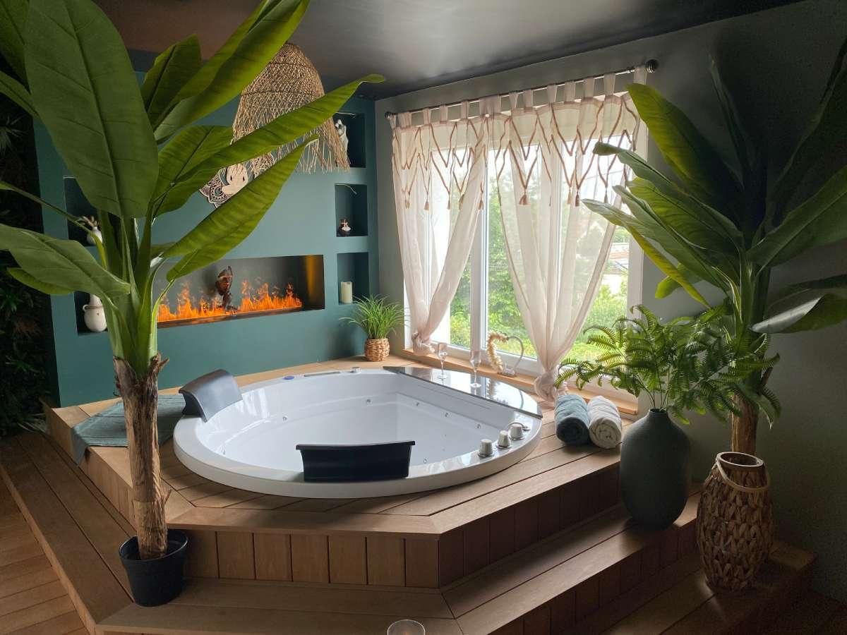 Suite "Nid Boisé"-Suite-Bain à remous-Premium-Vue sur Rue