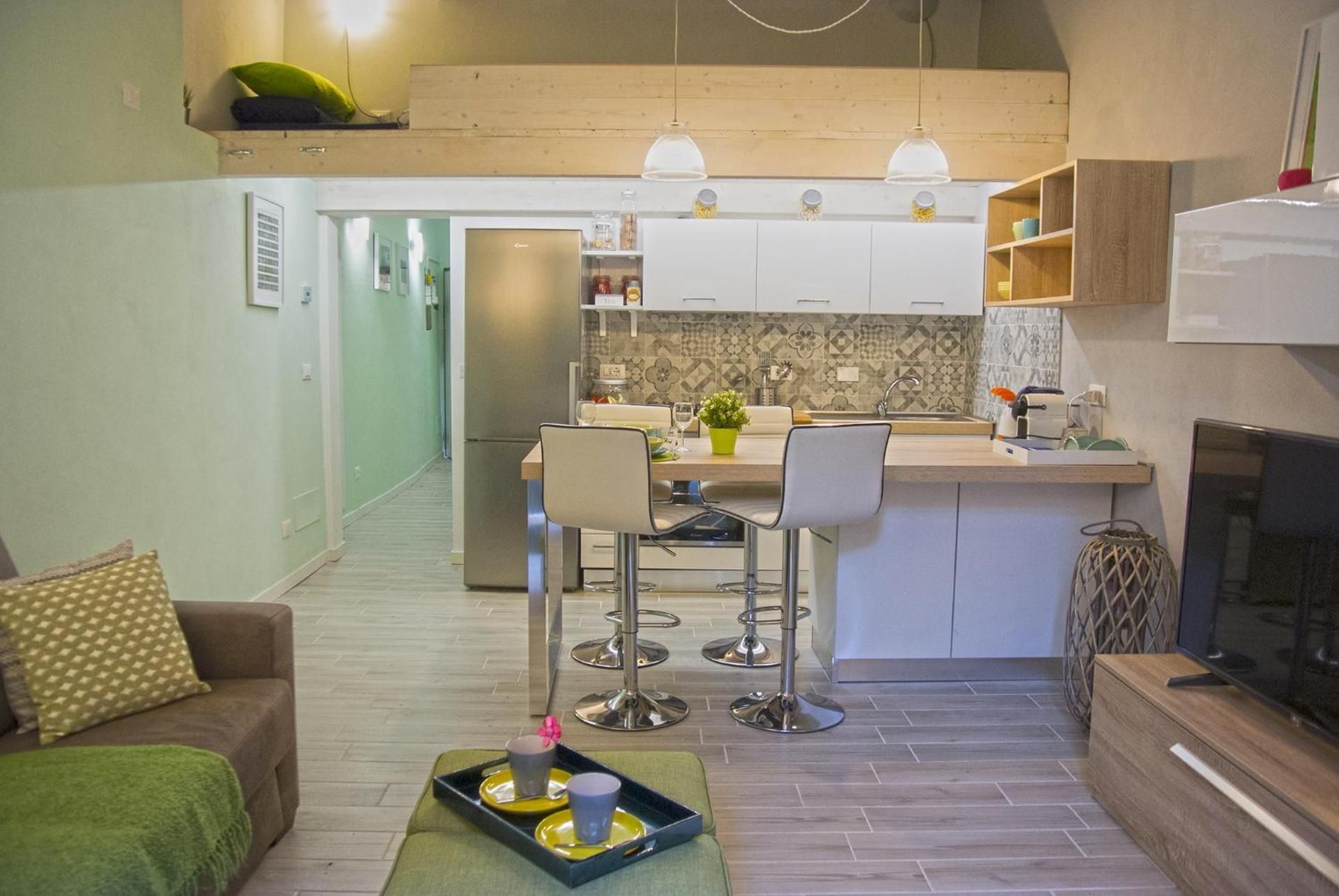 Borgonuovo Apartments One-Bedroom House 2