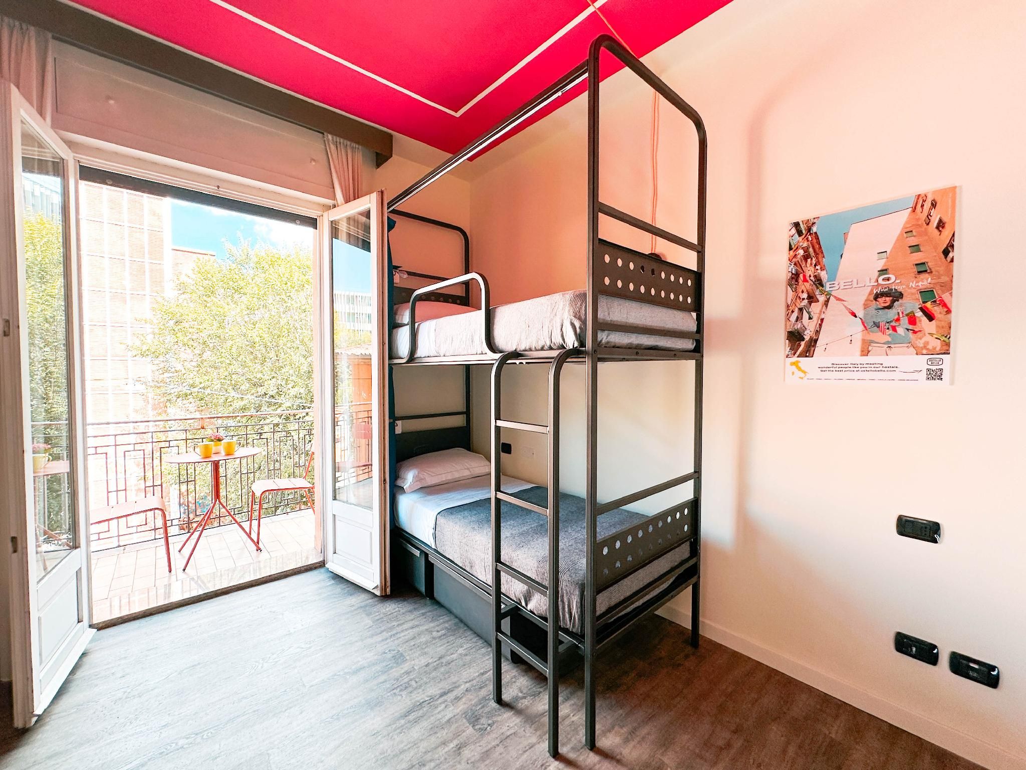 4-Bed Mixed Dormitory Room