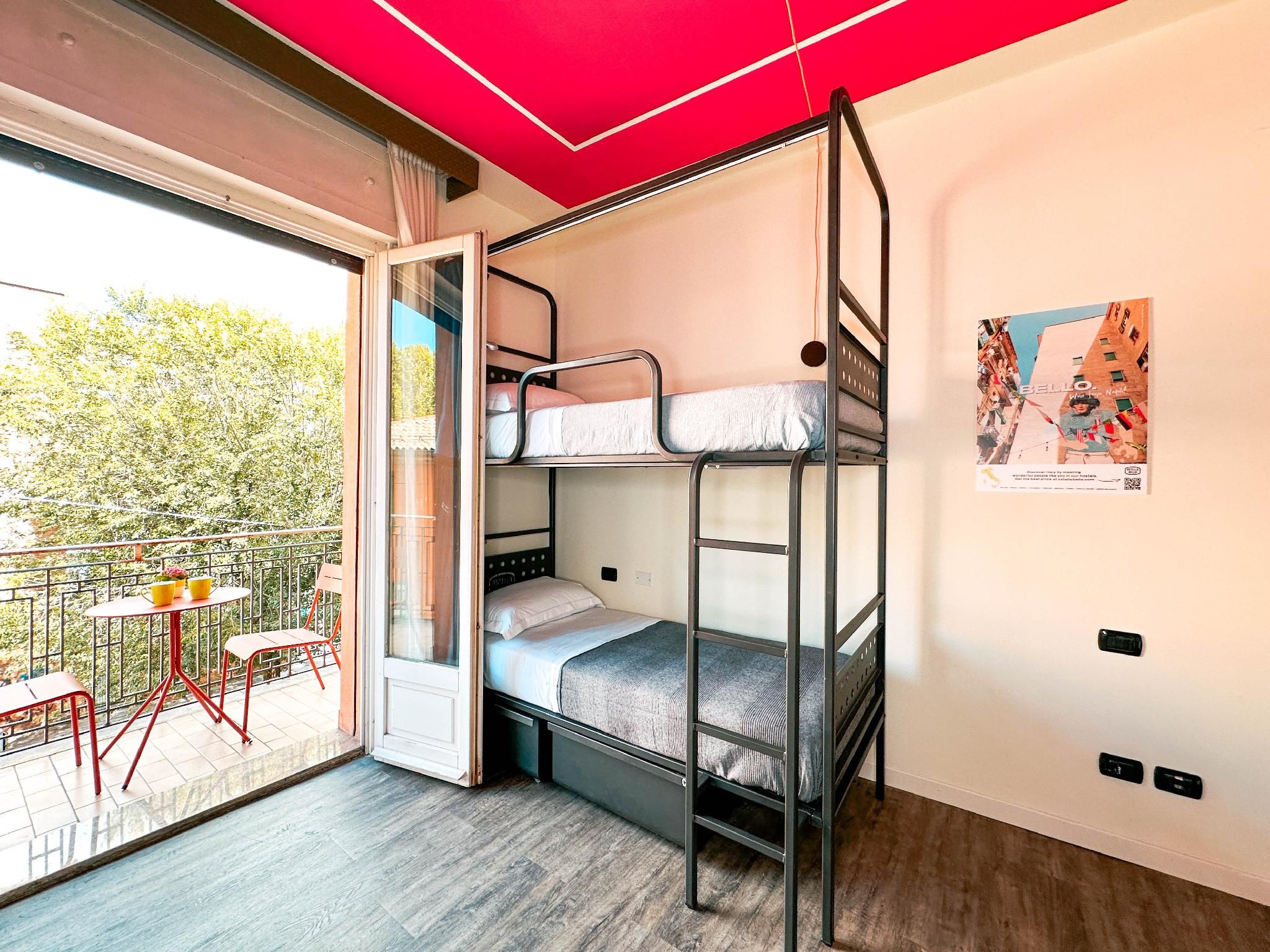 Bed in Female Dormitory Room