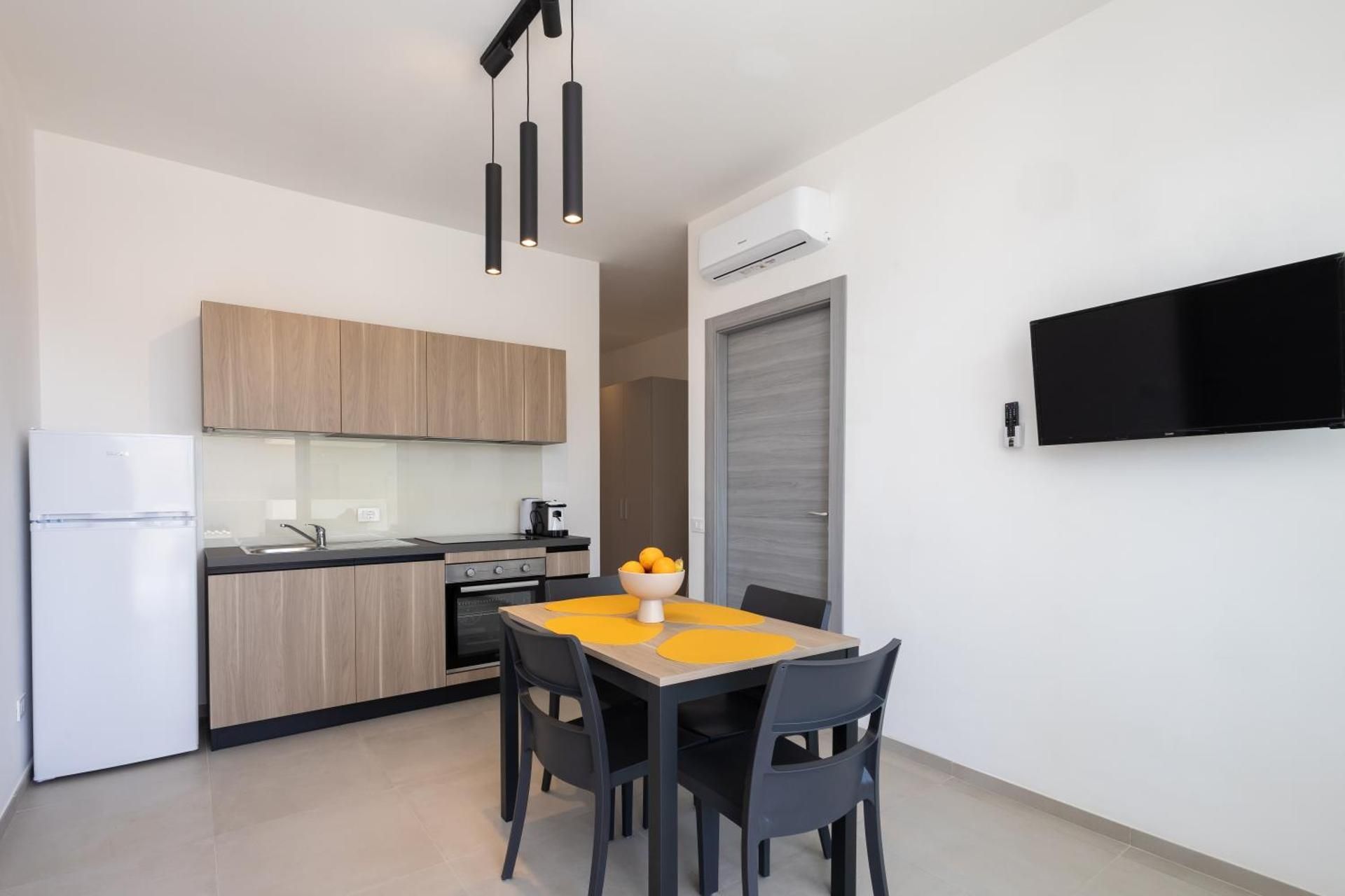 Studio with Balcony