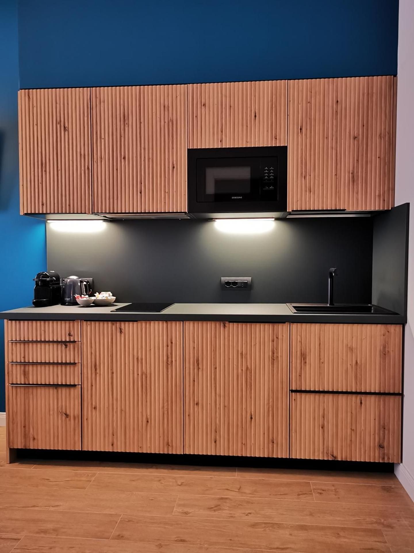 Deluxe One-Bedroom Apartment with Garden View