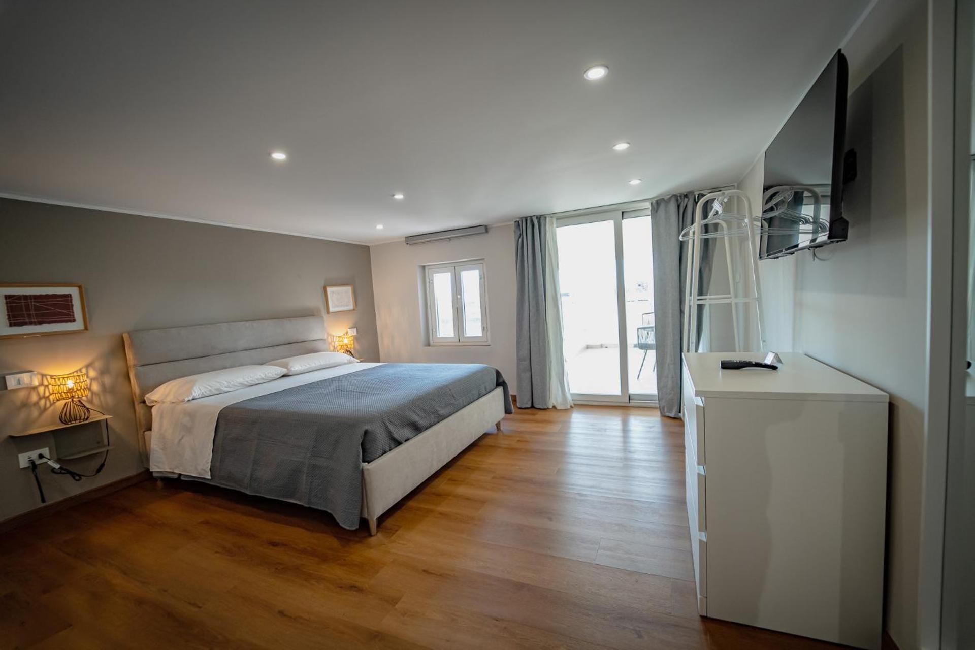 Two-Bedroom Apartment with Balcony and Terrace