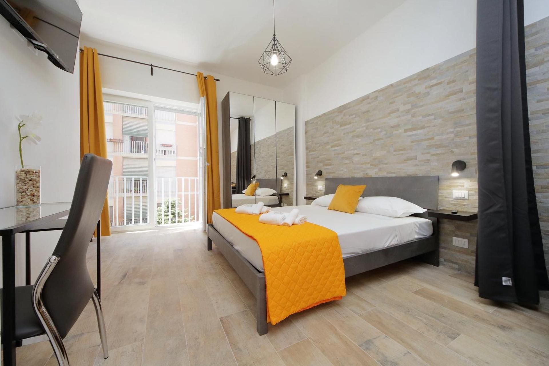 Two-Bedroom Apartment with Balcony