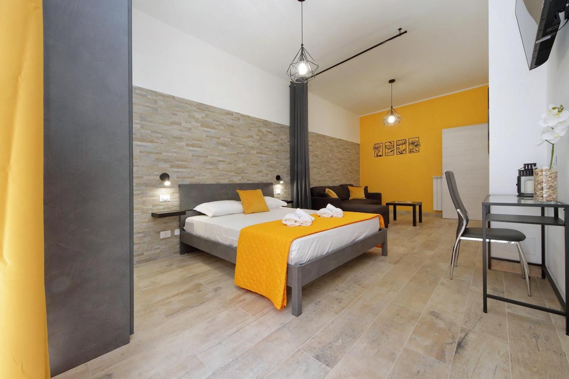 Two-Bedroom Apartment with Balcony