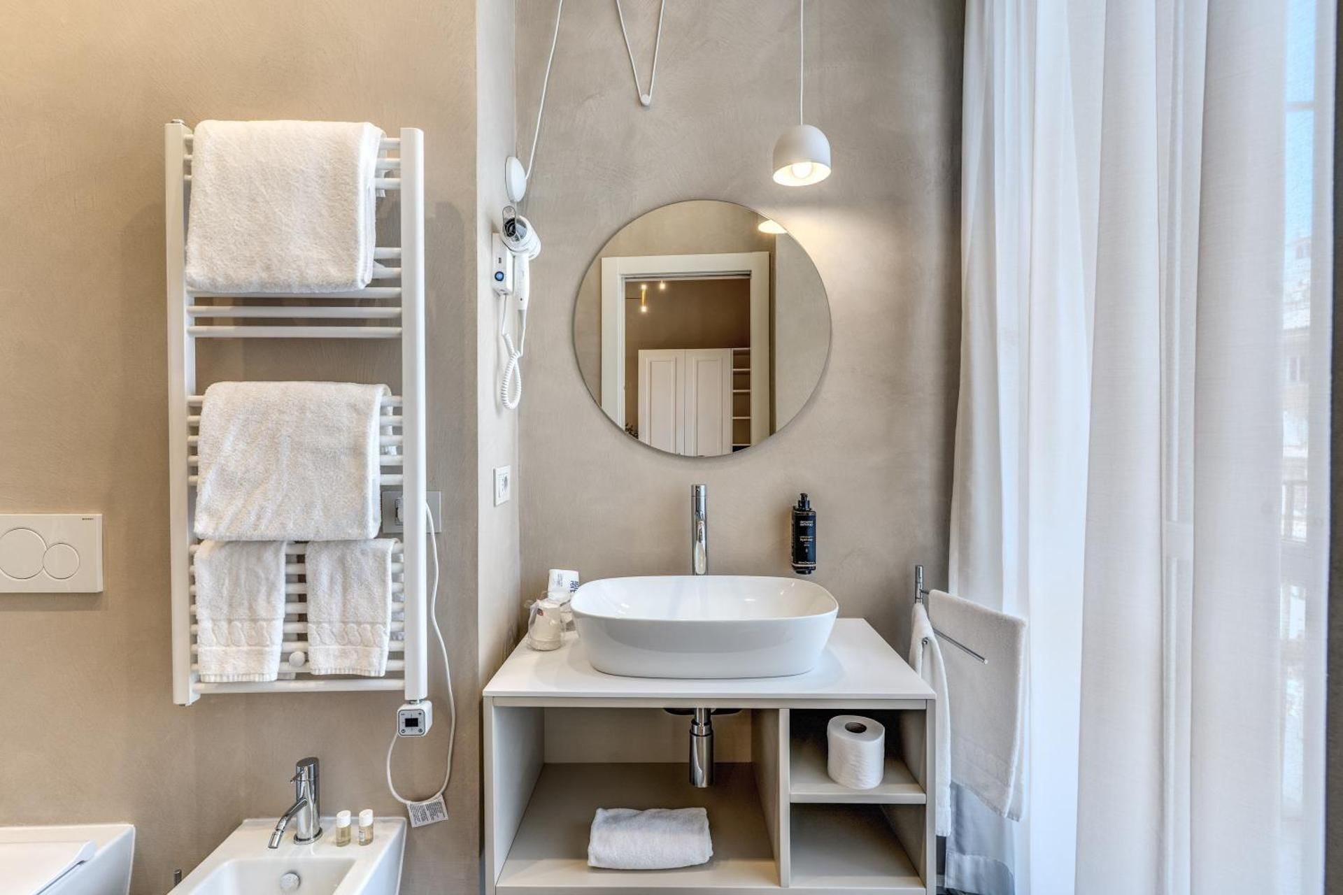 AGH Pantheon Double with Balcony Pantheon View 3rd Floor  3