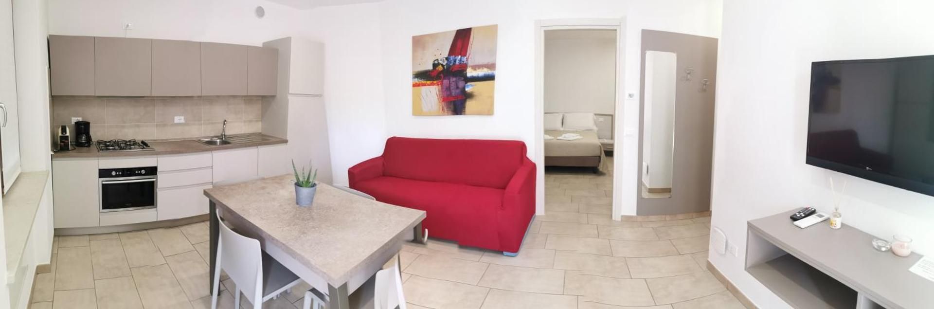 Apartment with Garden View