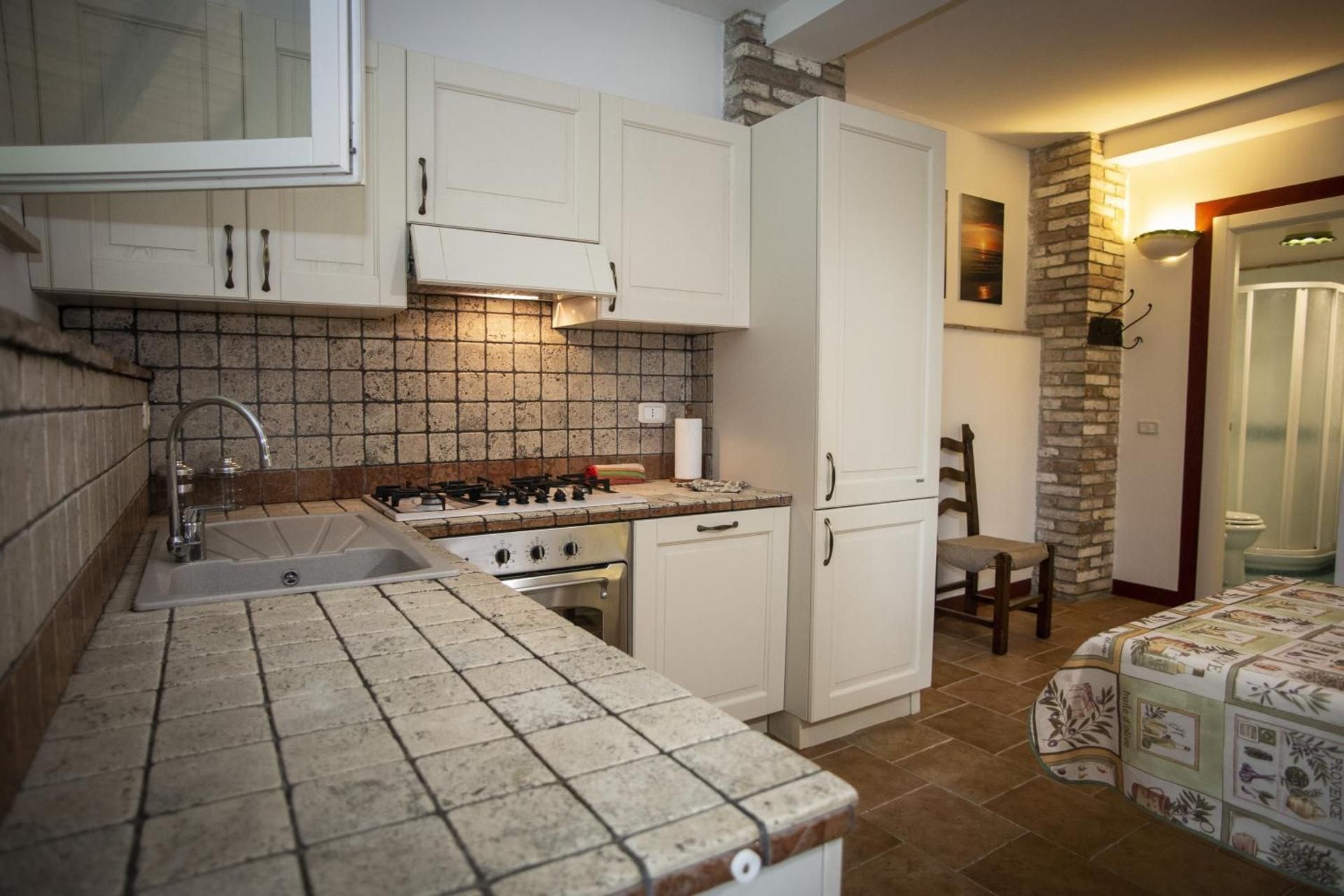 Deluxe One-Bedroom Apartment with Garden View