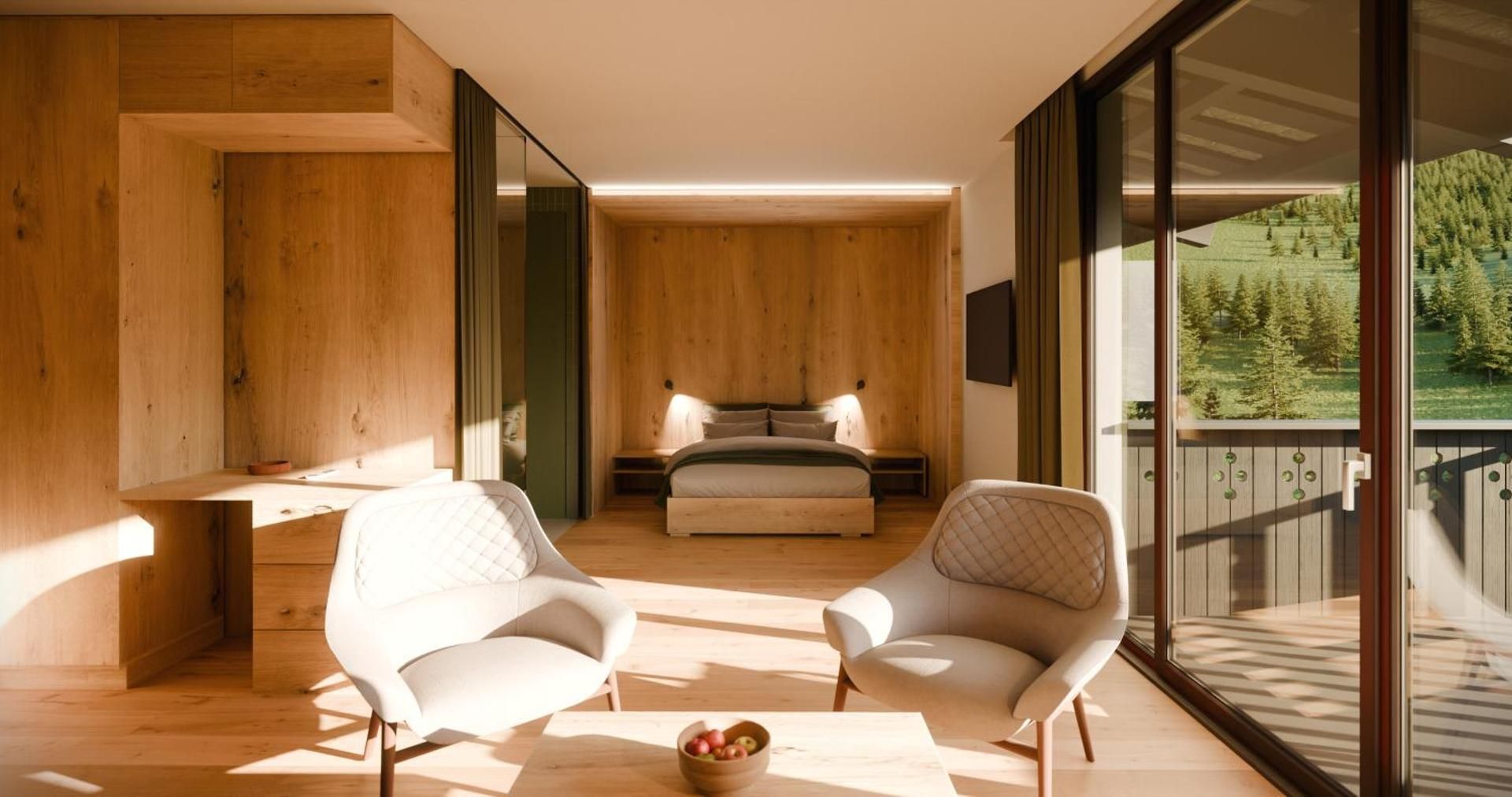 Suite with Mountain View
