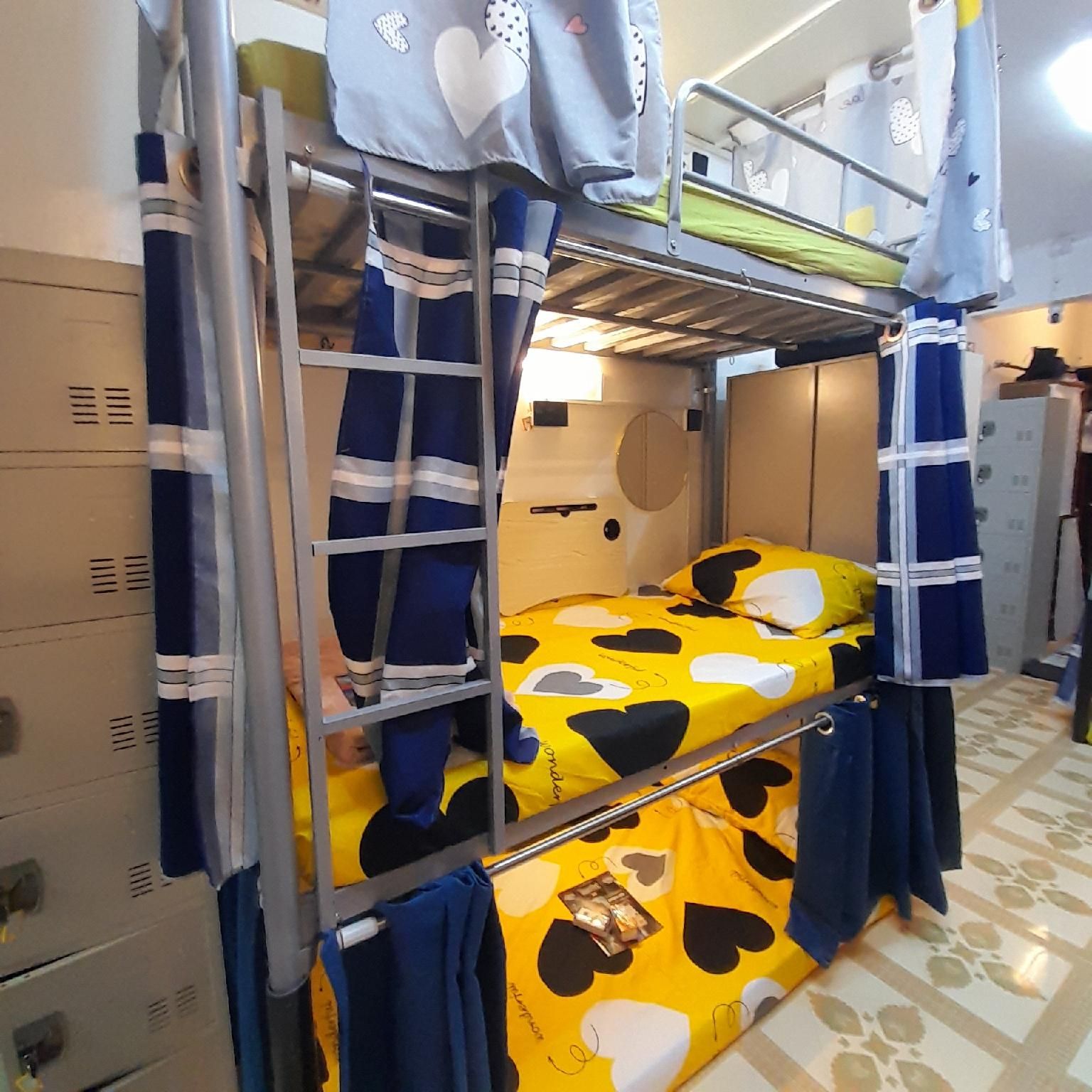 Male Dormitory Room for 12 - Single Bunk Bed