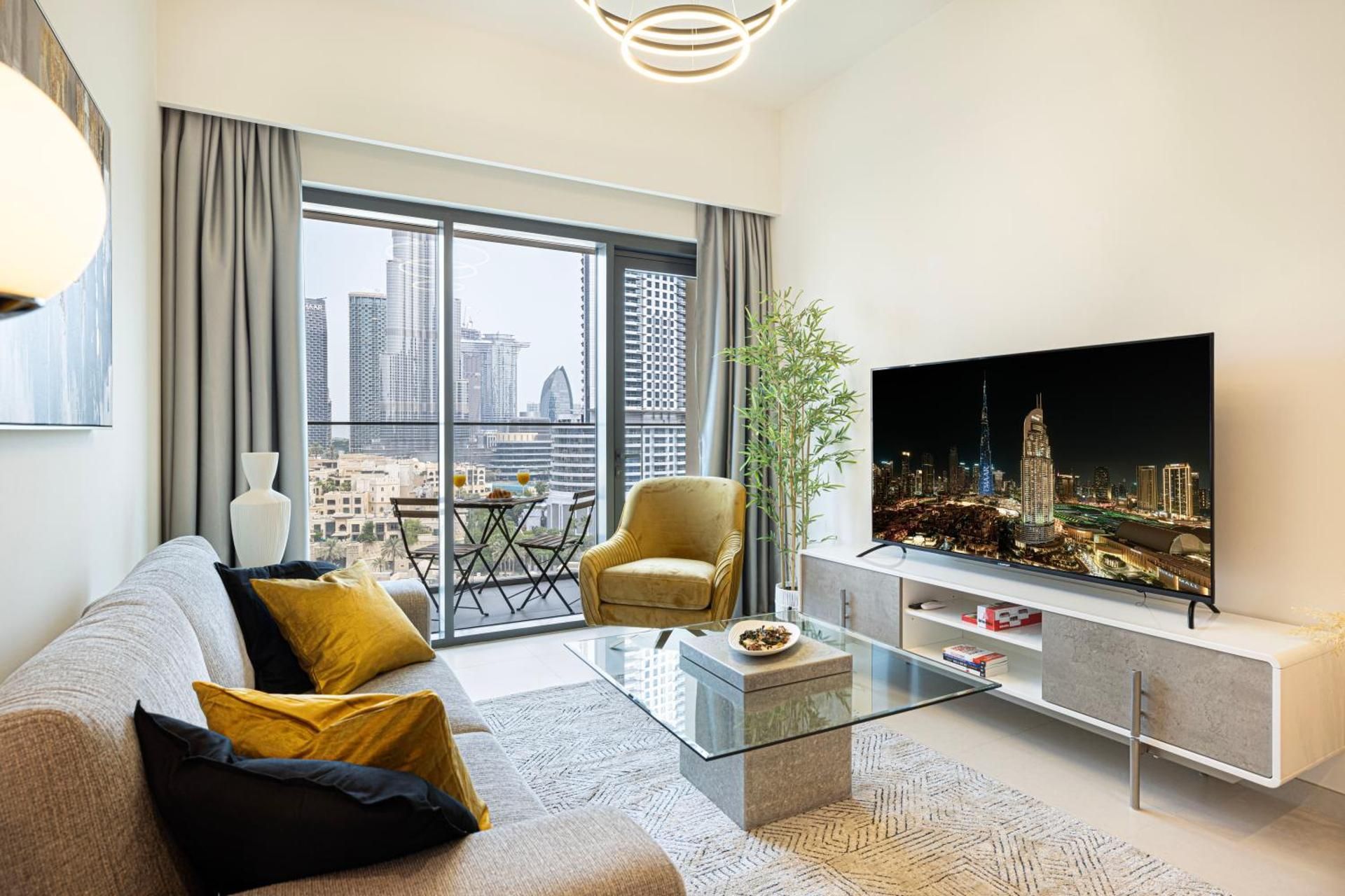 Two-Bedroom Apartment with Balcony