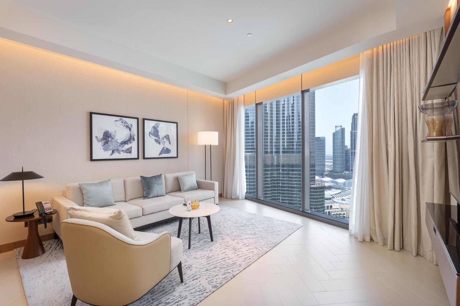 Three-Bedroom Premium Apartment with Balcony