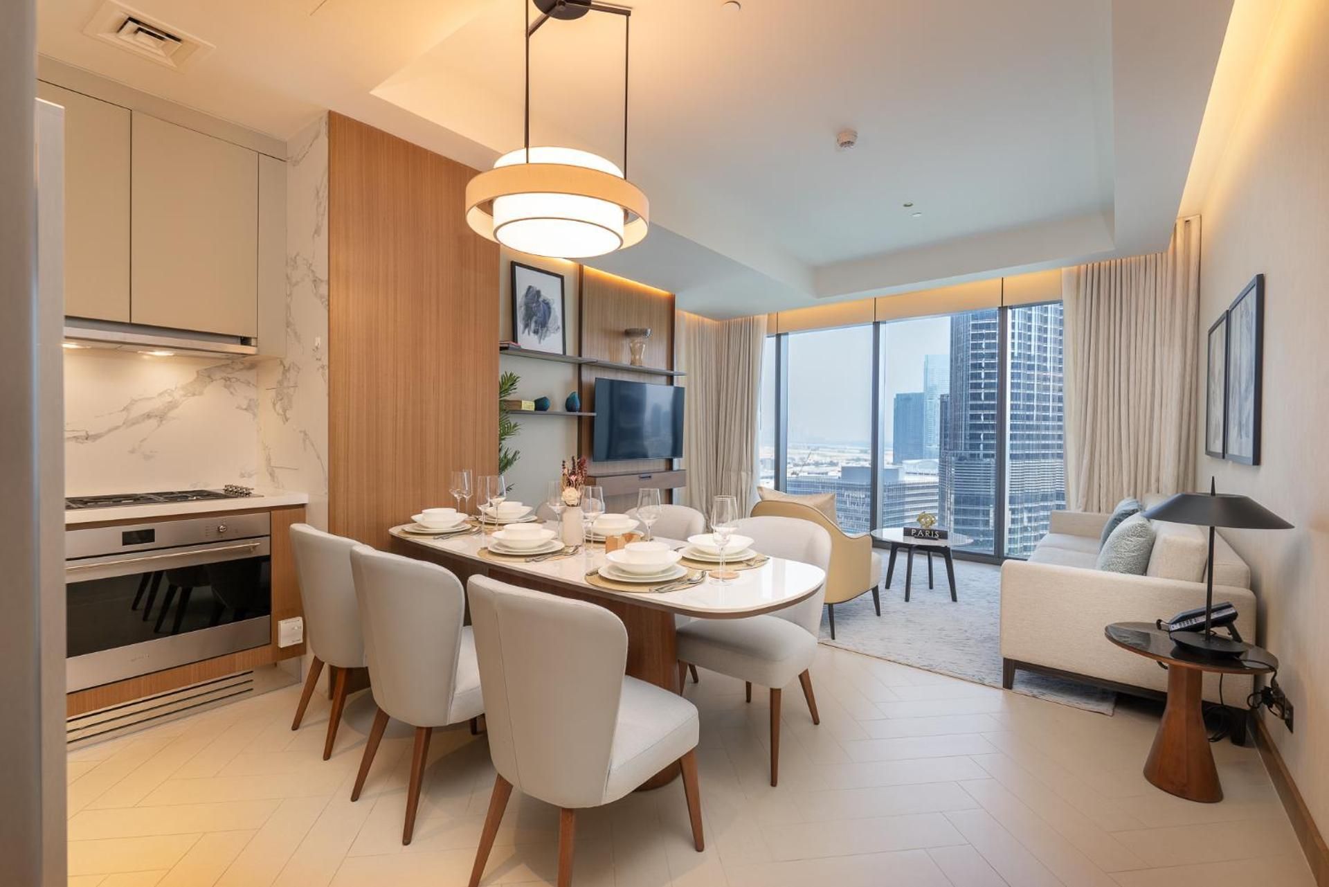 Three-Bedroom Apartment - High Floor