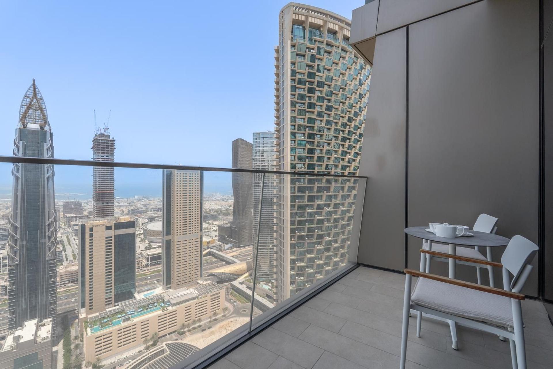 Deluxe One-Bedroom Apartment with City View