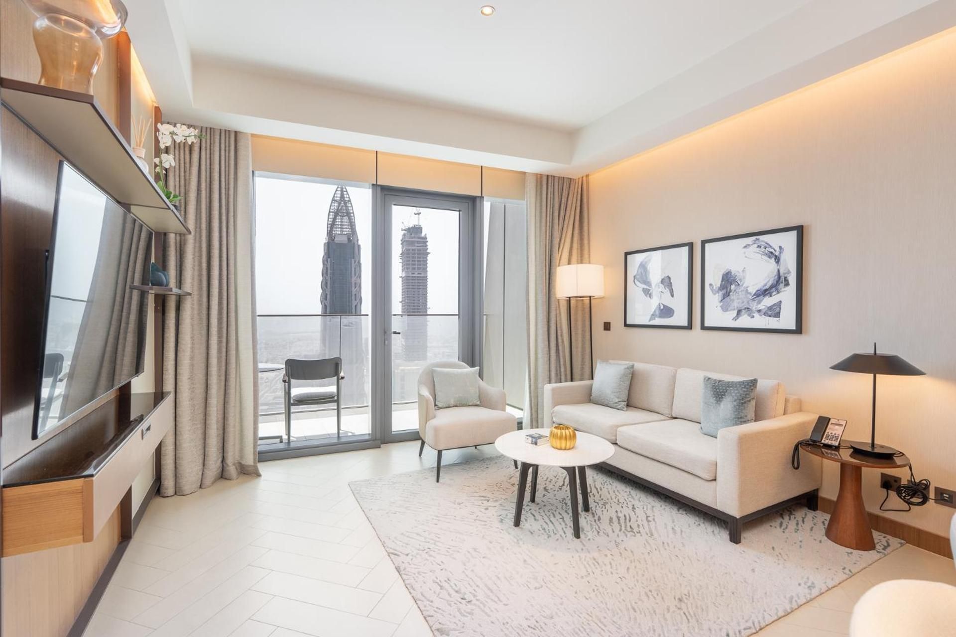 Two-Bedroom Apartment with City View
