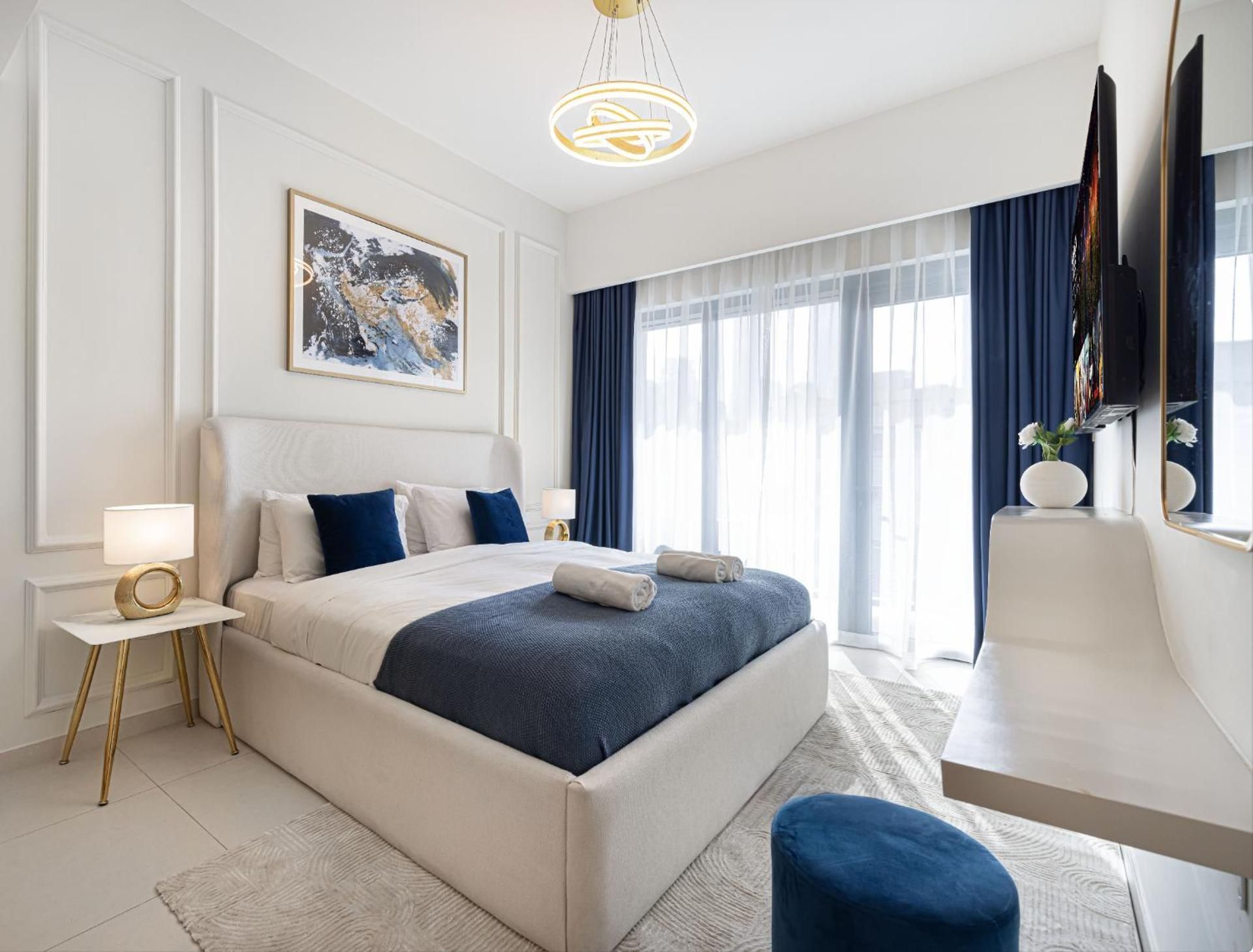 Two-Bedroom Apartment with Balcony