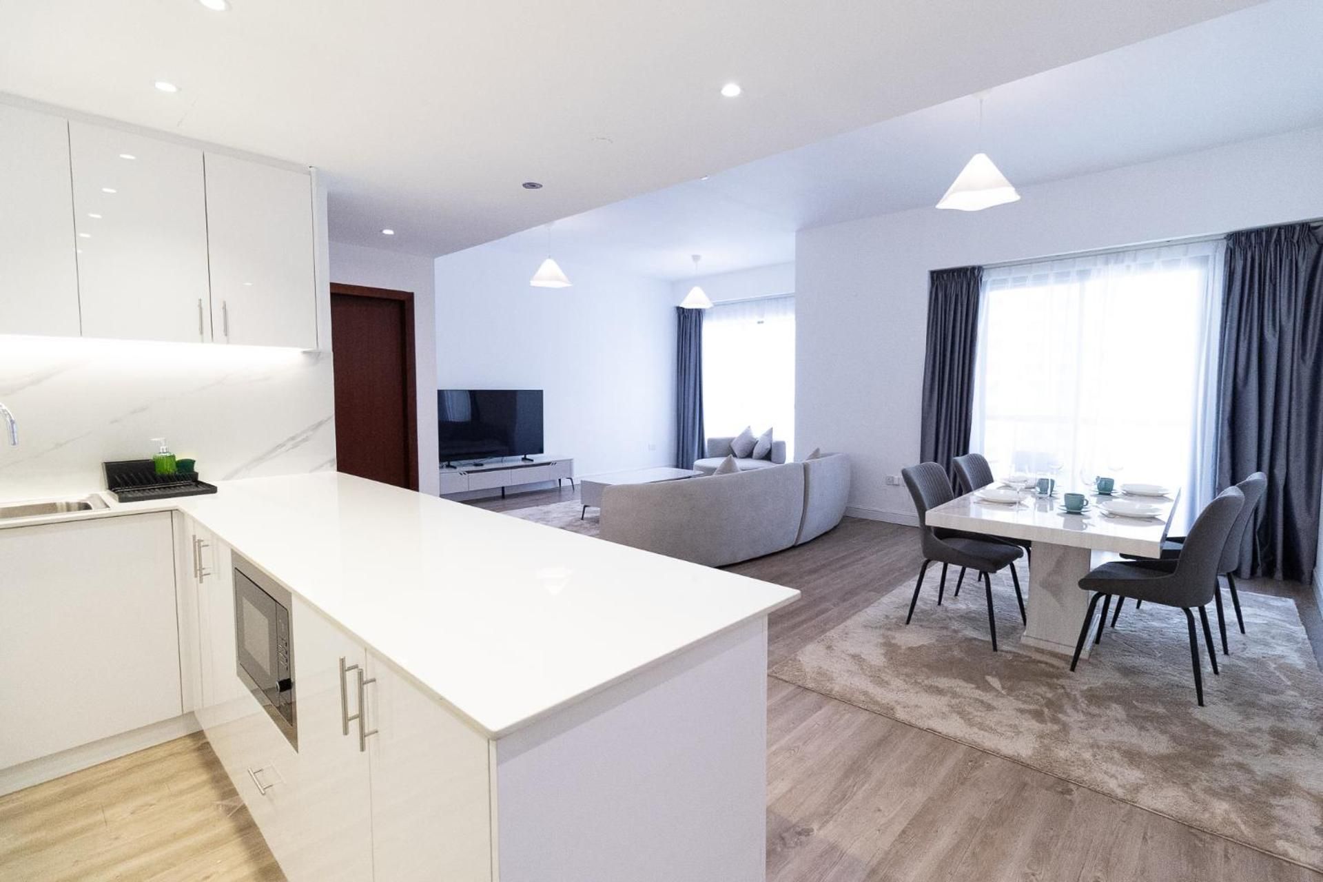 Two-Bedroom Apartment with Balcony
