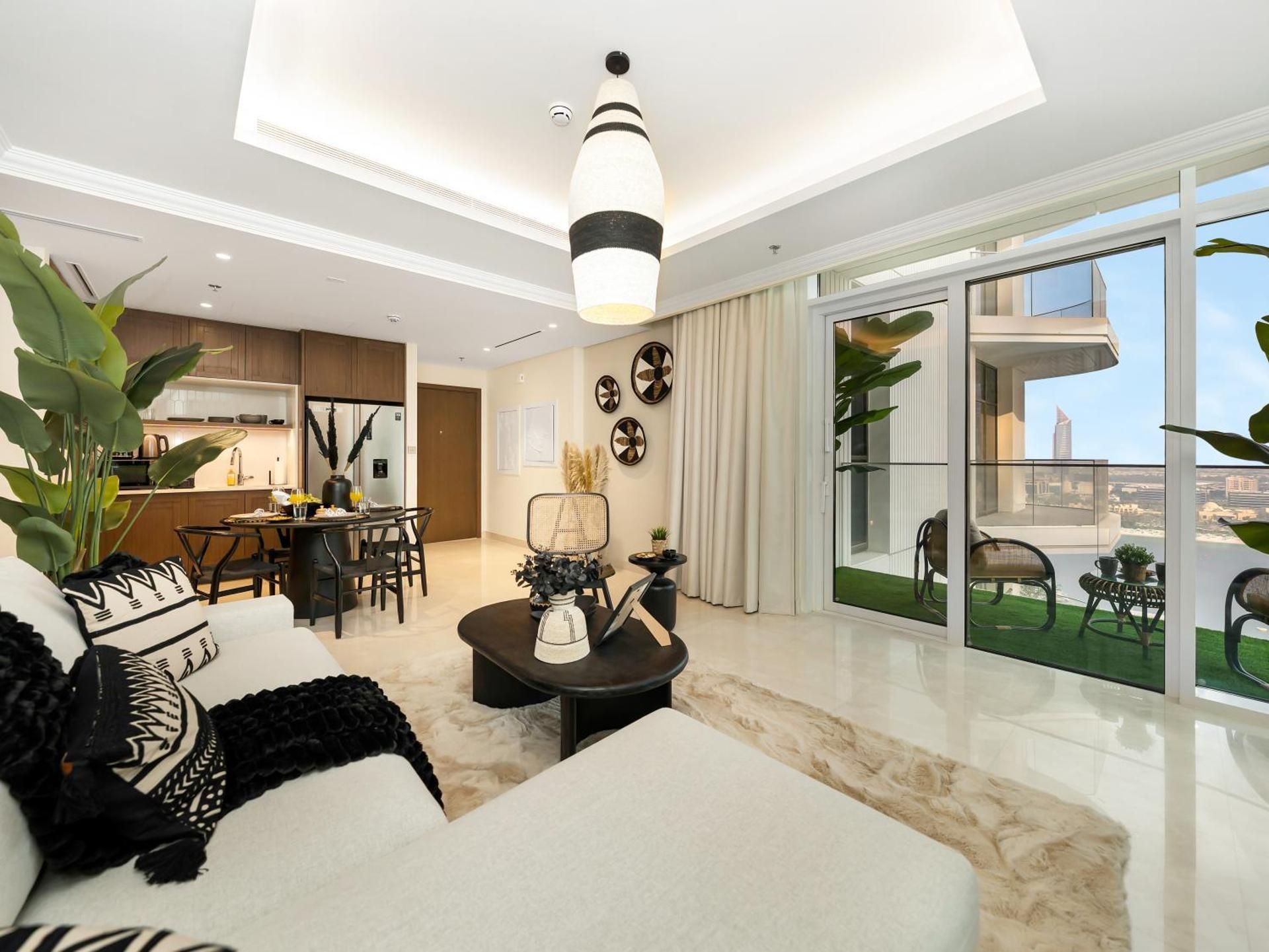 Two-Bedroom Apartment with Harbor View