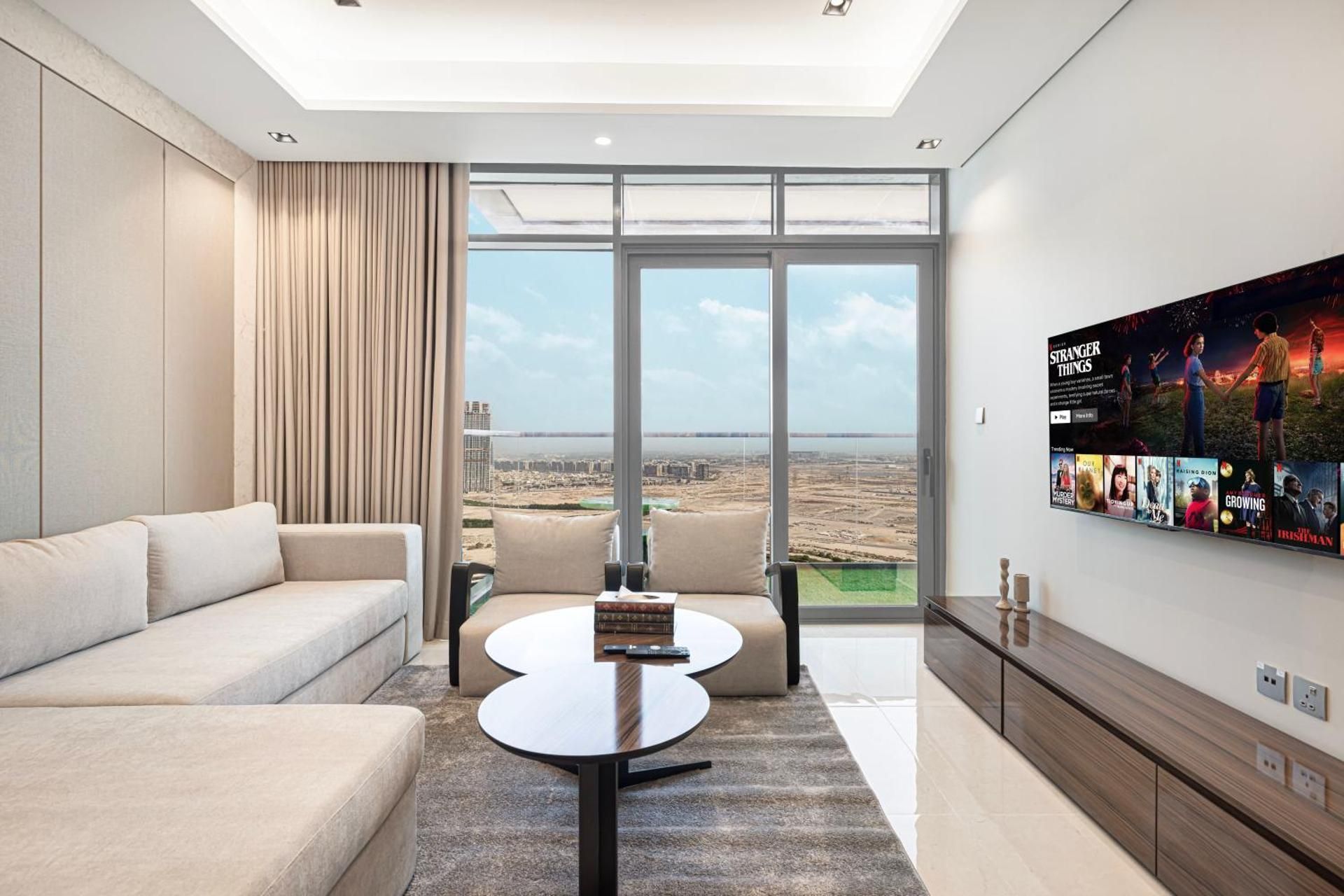 Two-Bedroom Deluxe Apartment with Garden View