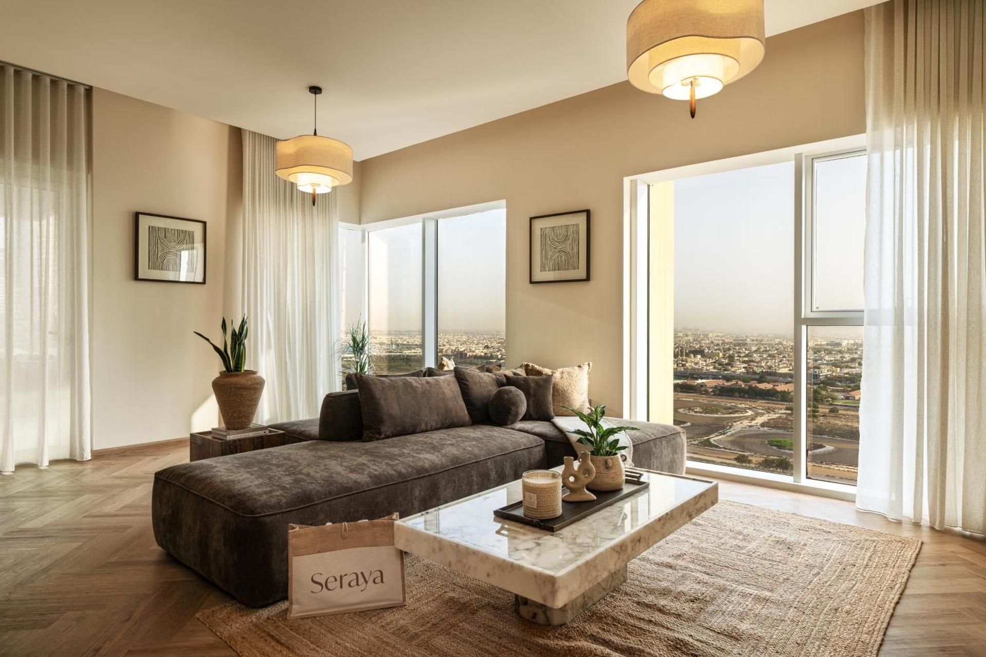 Three-Bedroom Premium Apartment with Balcony