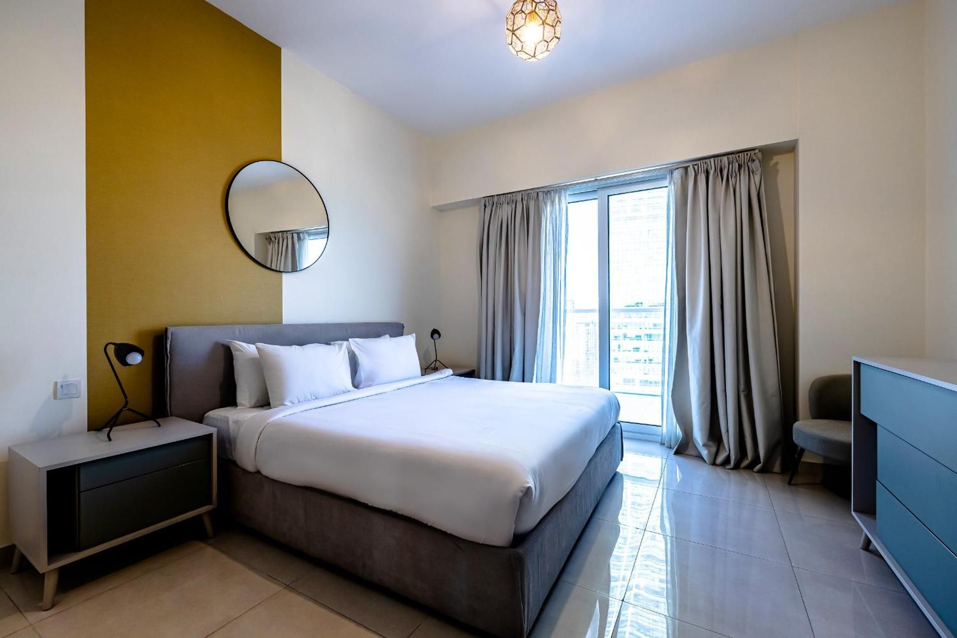 Two bedroom family apartment with Kitchen & Balcony
