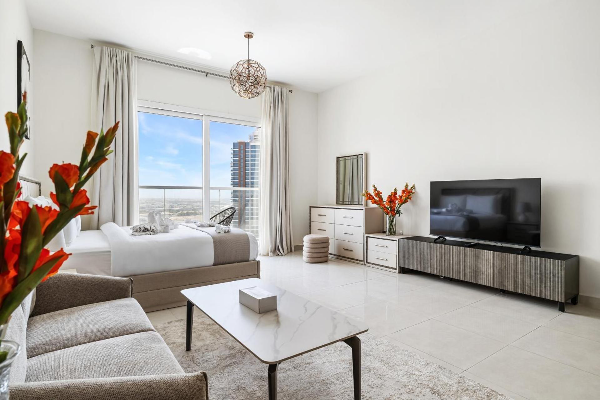 Premium Studio with Kitchen & Balcony
