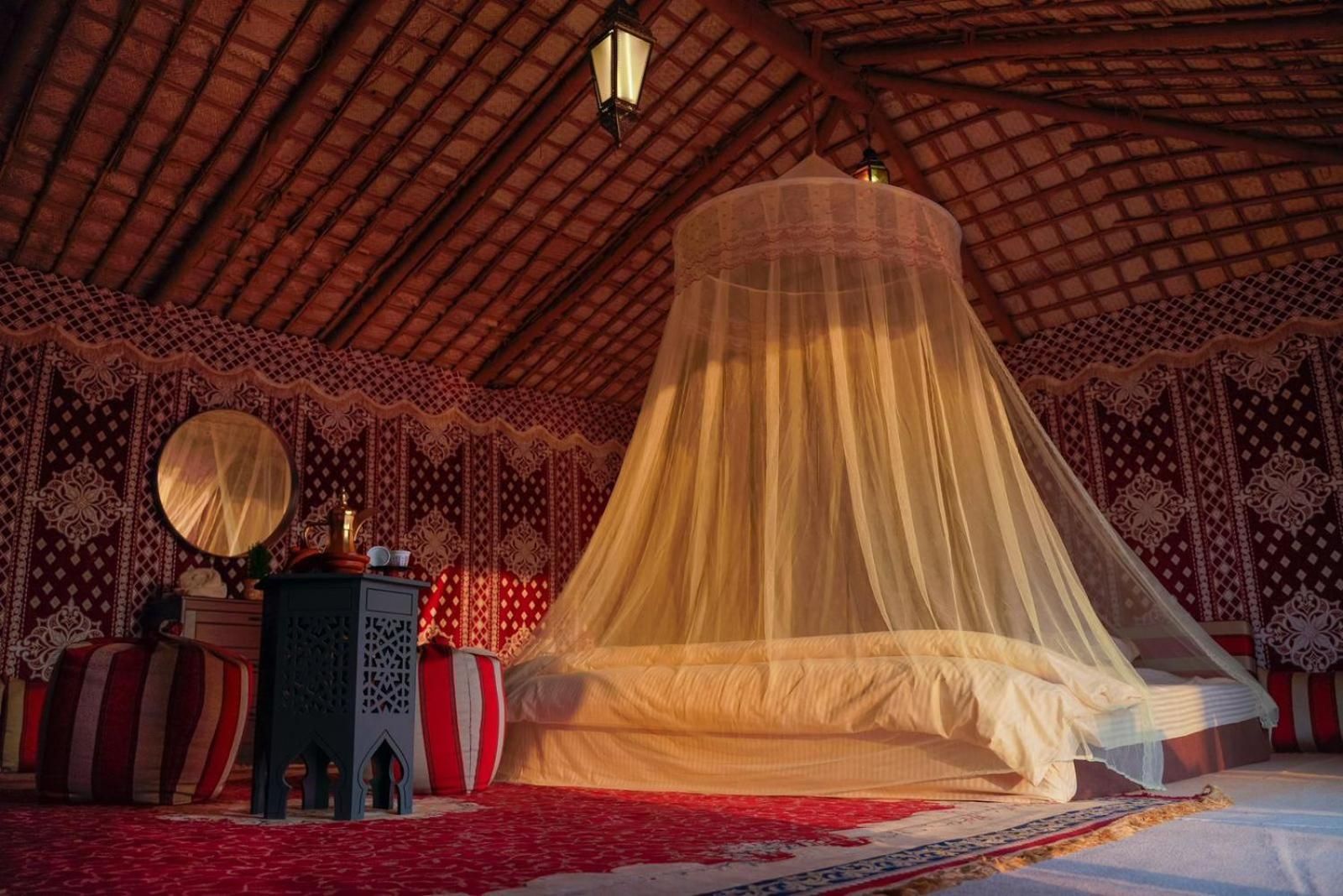 Traditional Tent with Camp Activities