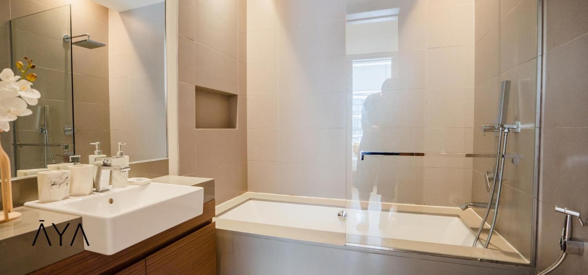 Luxury Apartment with Pool, Patio & Gym in City Walk By AYA Boutique