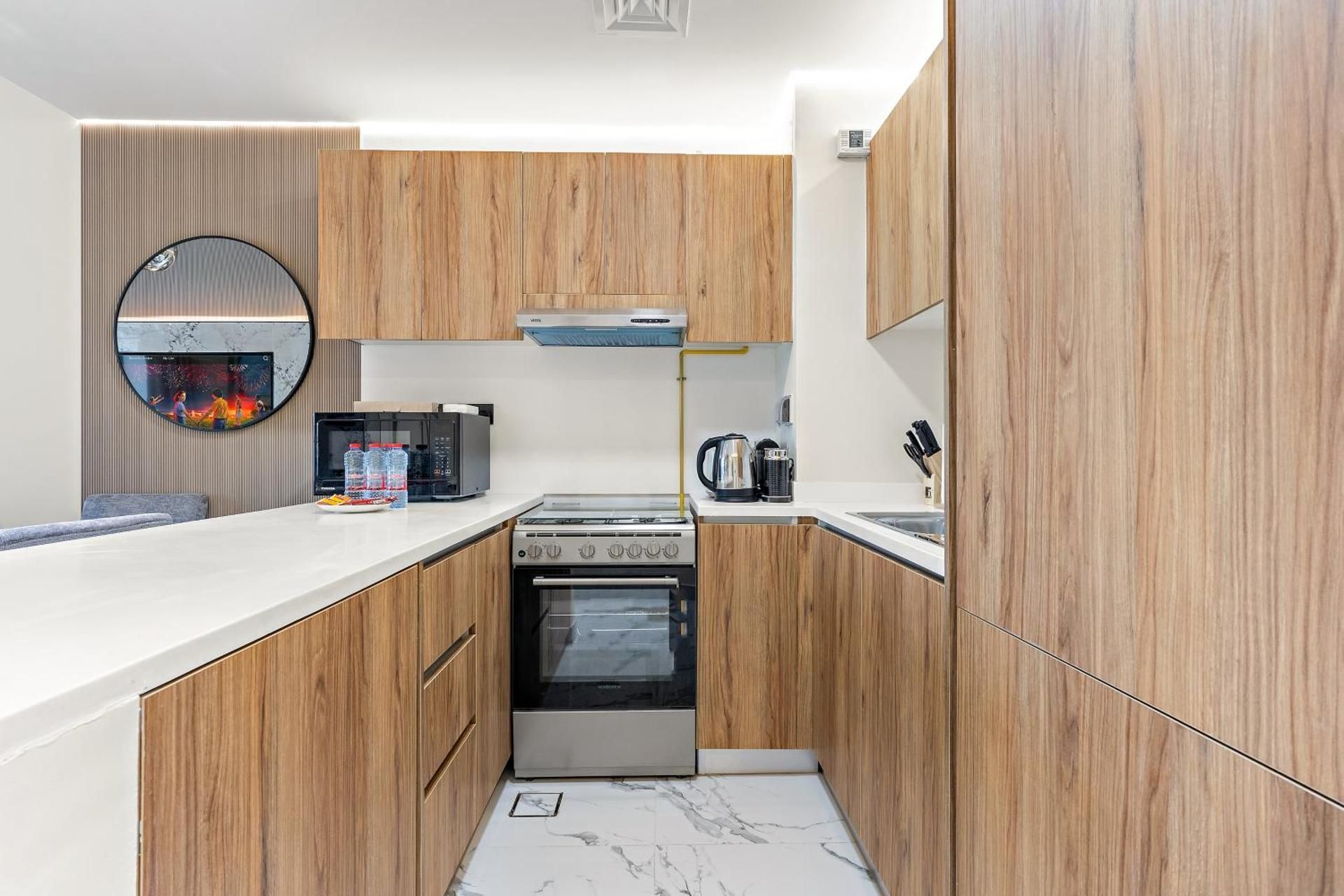 Three-Bedroom Premium Apartment with Balcony