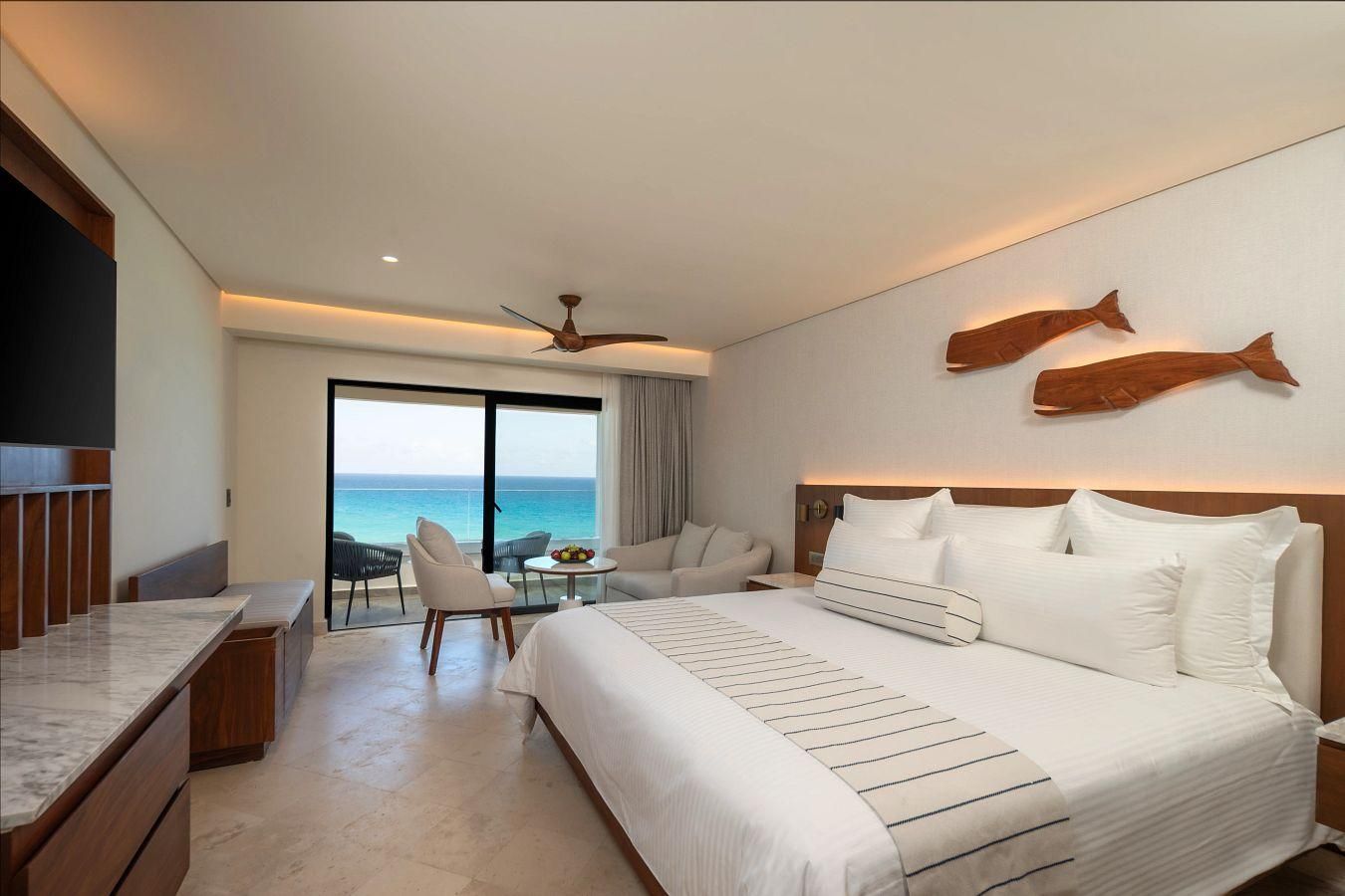 Secrets Mirabel Cancún Resort & Spa – Adults Only – All Inclusive - Grand Opening! Deluxe Ocean View Balcony King 2