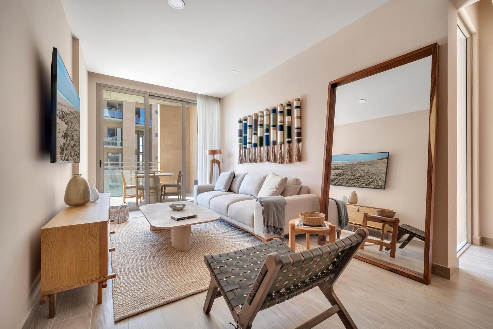 One-Bedroom Apartment with Pool View