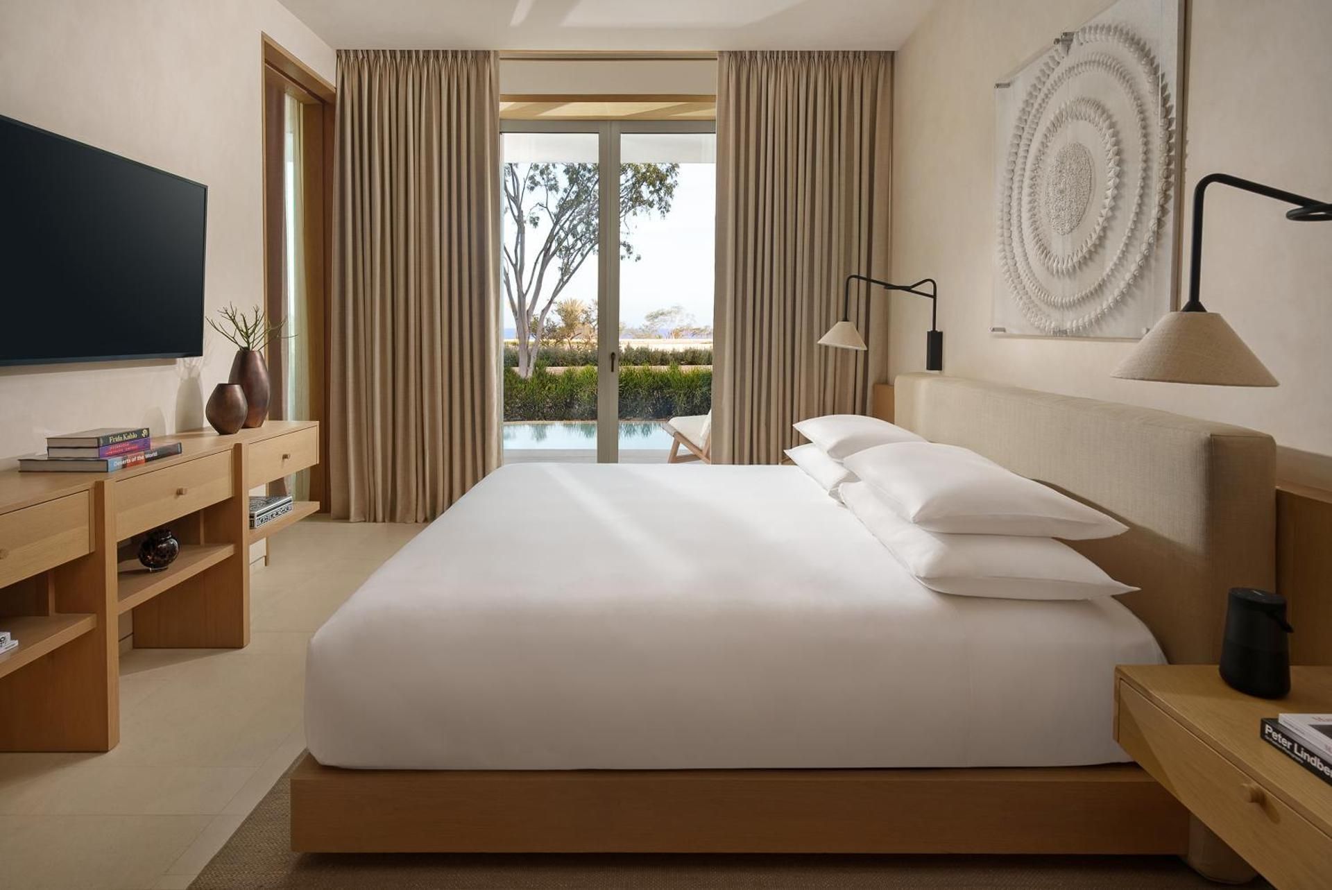 Premier Suite with Plunge Pool, Patio and Partial Ocean View