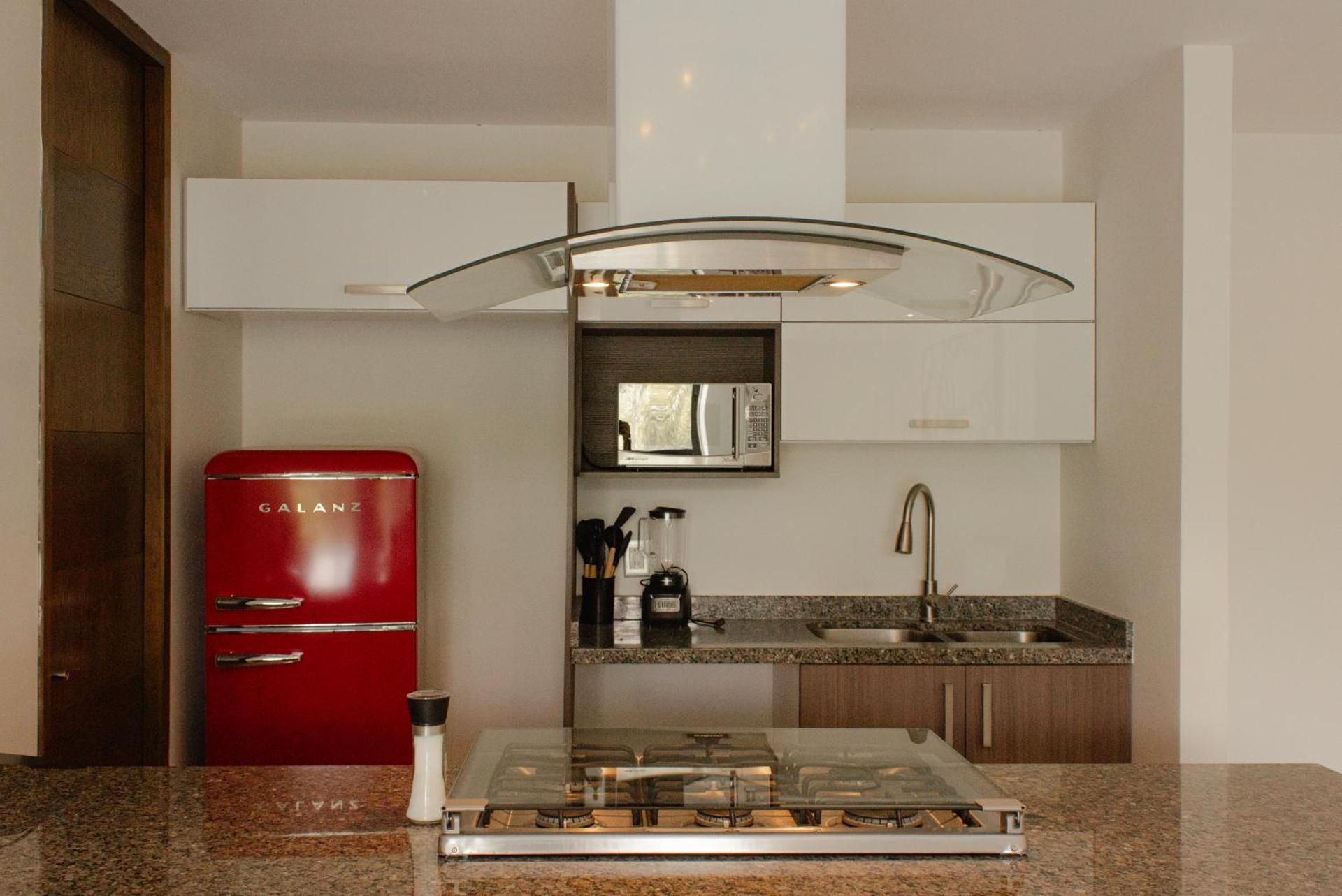 Deluxe One-Bedroom Apartment with Garden View