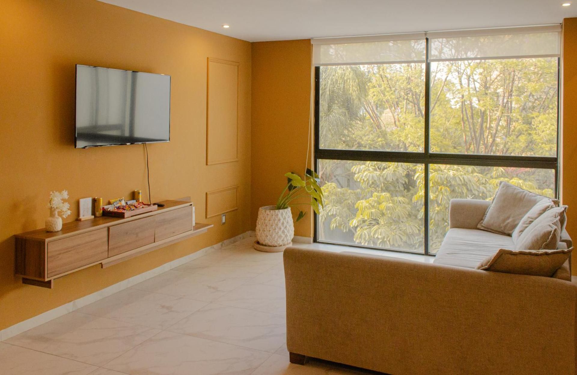 Two-Bedroom Apartment with Garden View