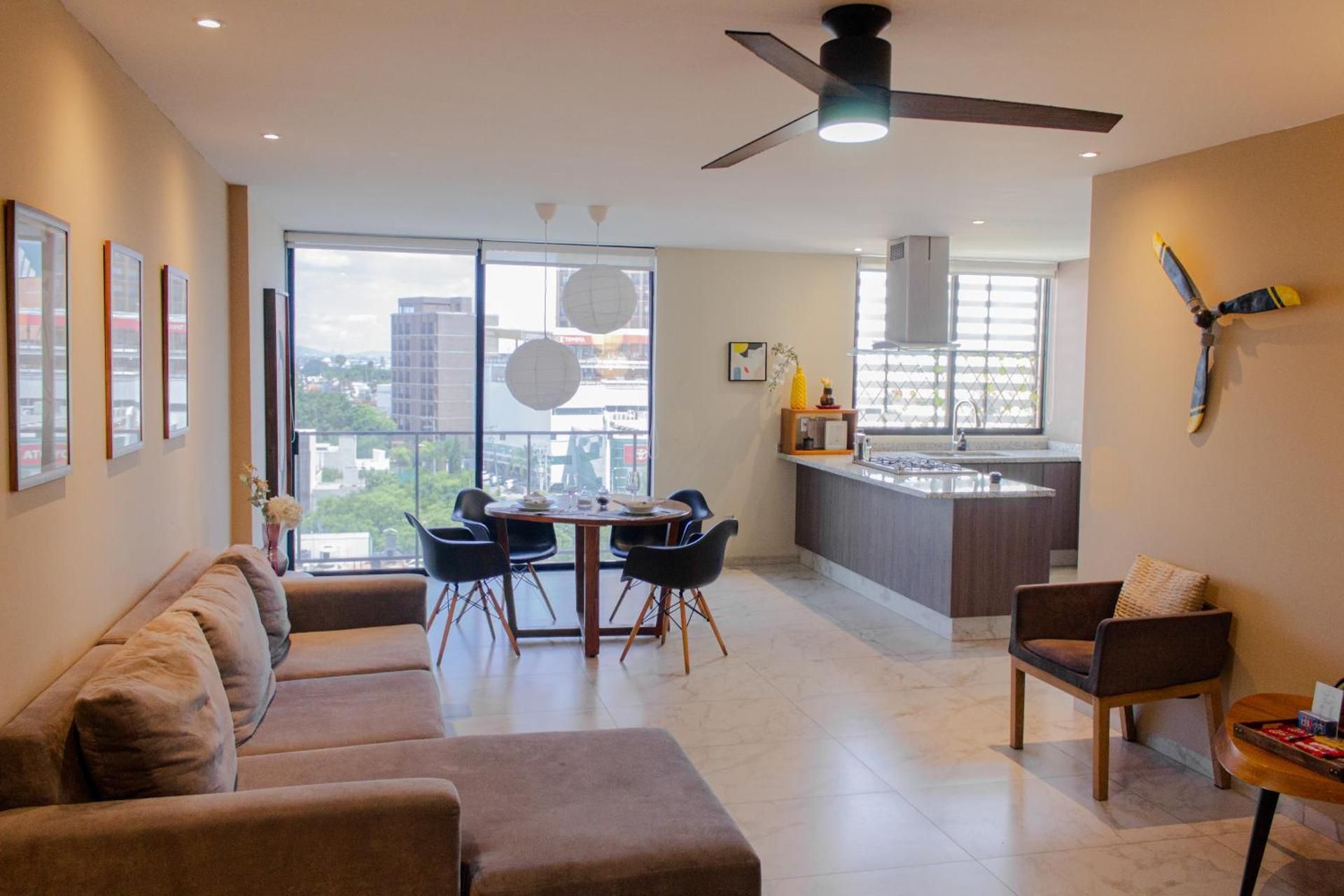Three-Bedroom Apartment with View