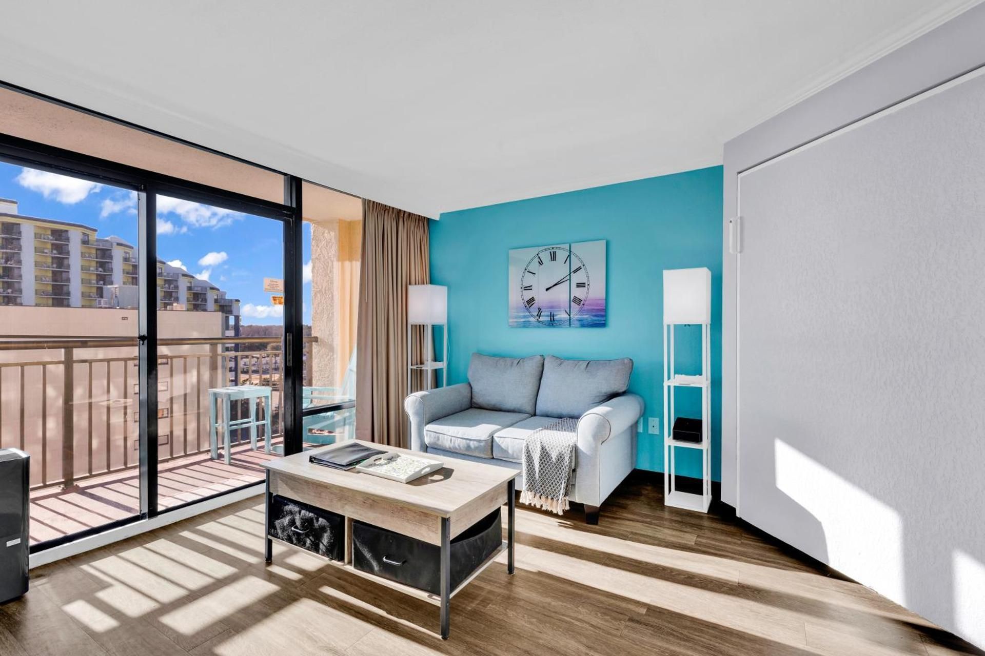 Studio with Balcony