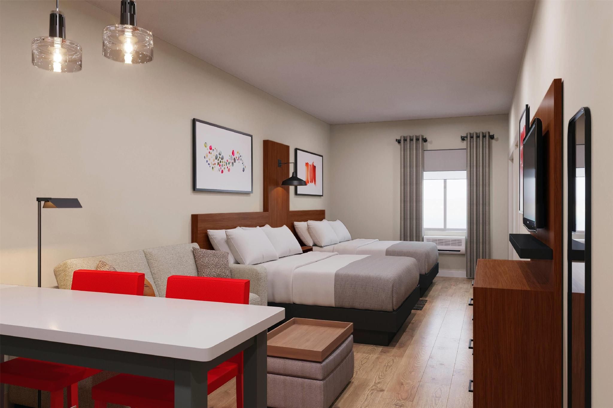 2 Queen Beds, Non-Smoking