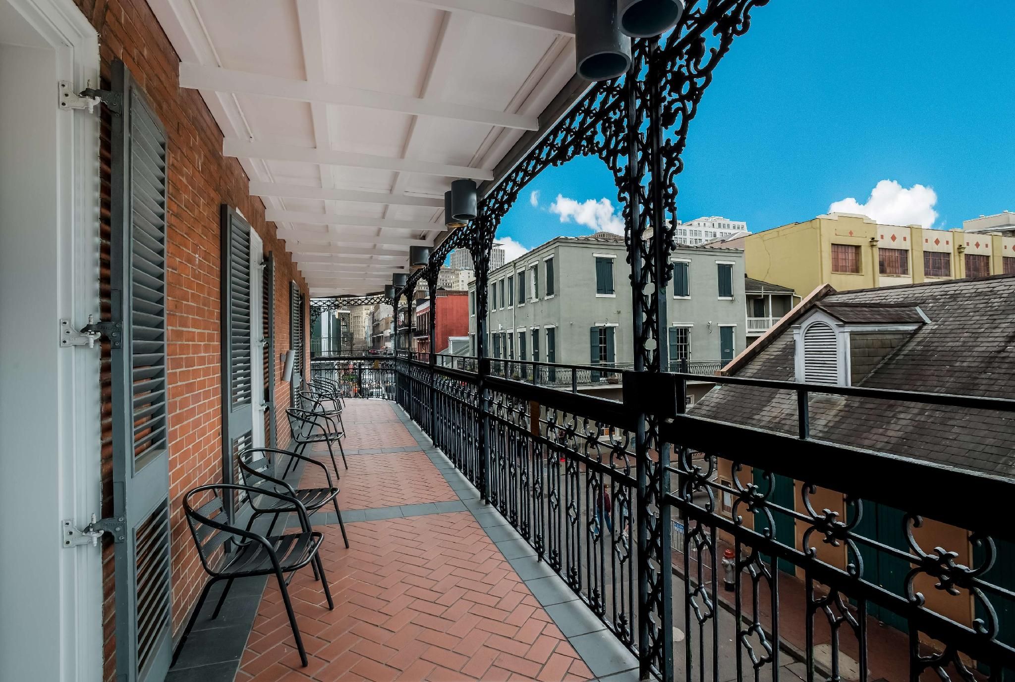 Bourbon Balcony Two Doubles