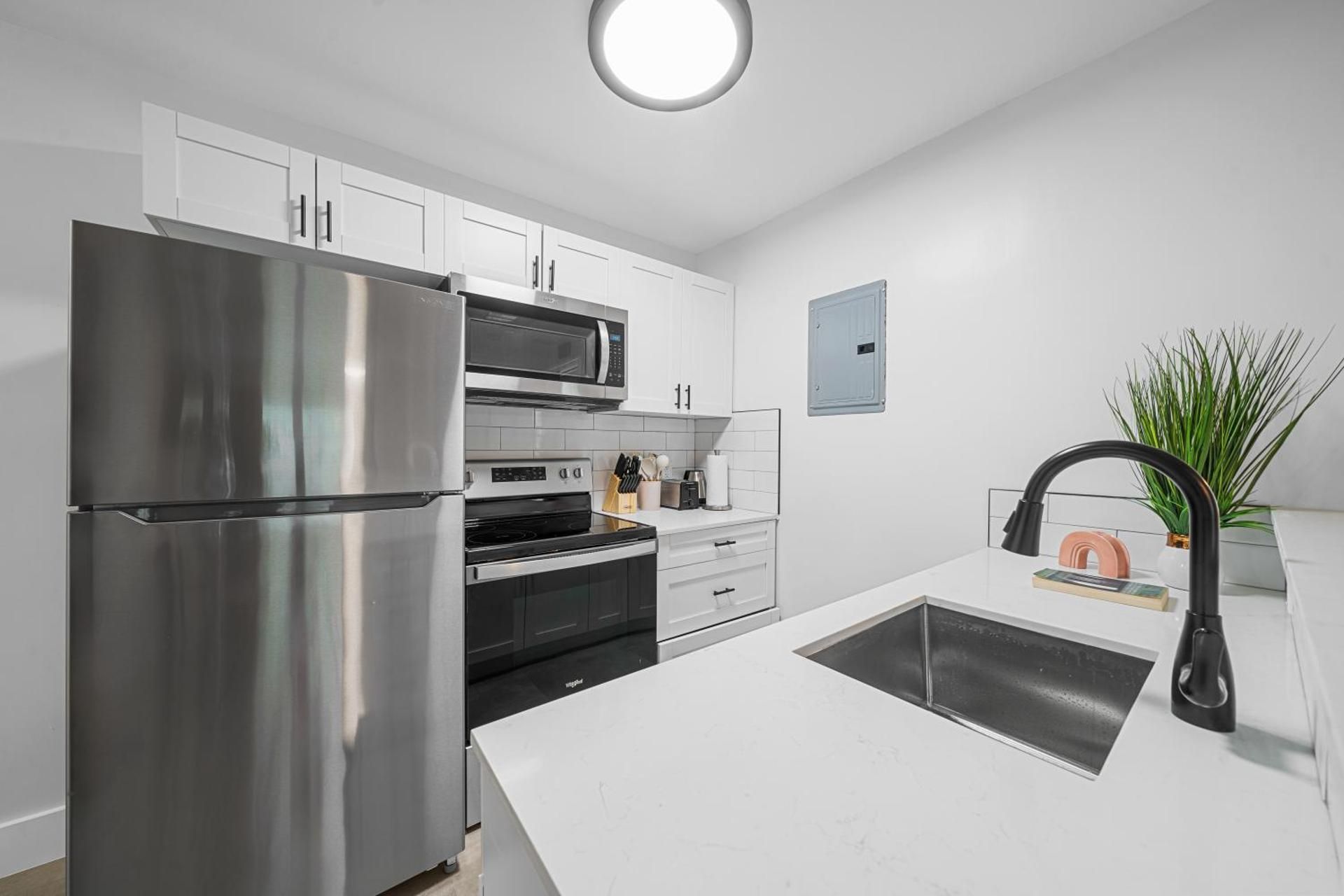 One Bedroom Apt with Two Queen Beds, Sofa Bed and Kitchen