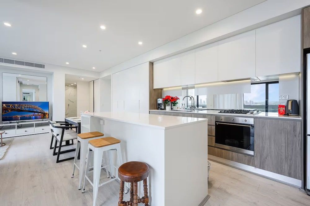 Metawisebnb Executive 2-bedroom Stadium View Apartment W Parking Apartment 11