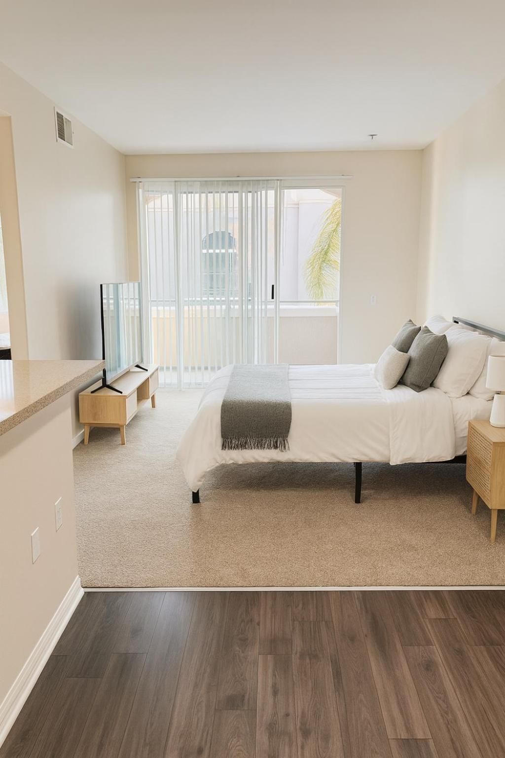 Deluxe One-Bedroom Apartment with Garden View