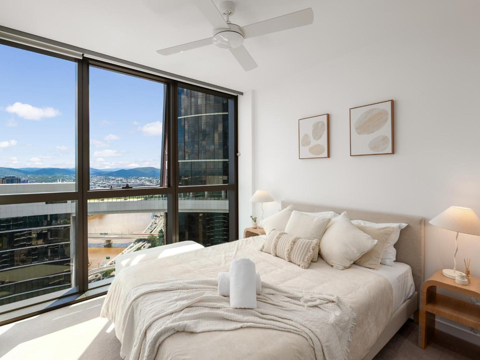 One-Bedroom Apartment with Balcony and Water View