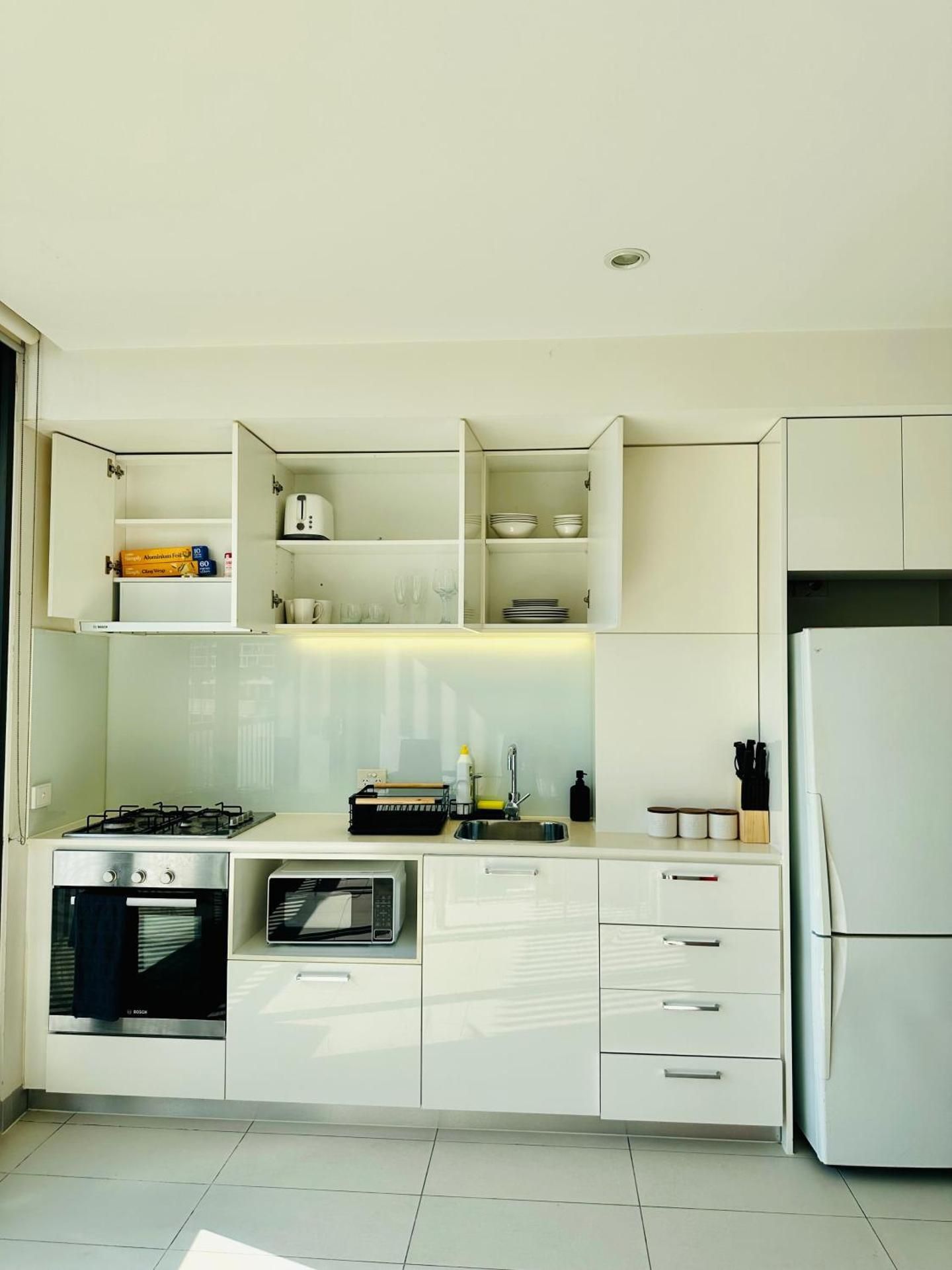 One-Bedroom Apartment with Balcony and City View