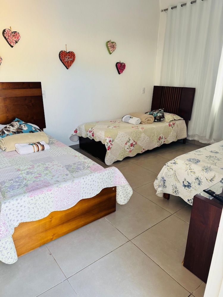 Basic Triple Room, Garden View